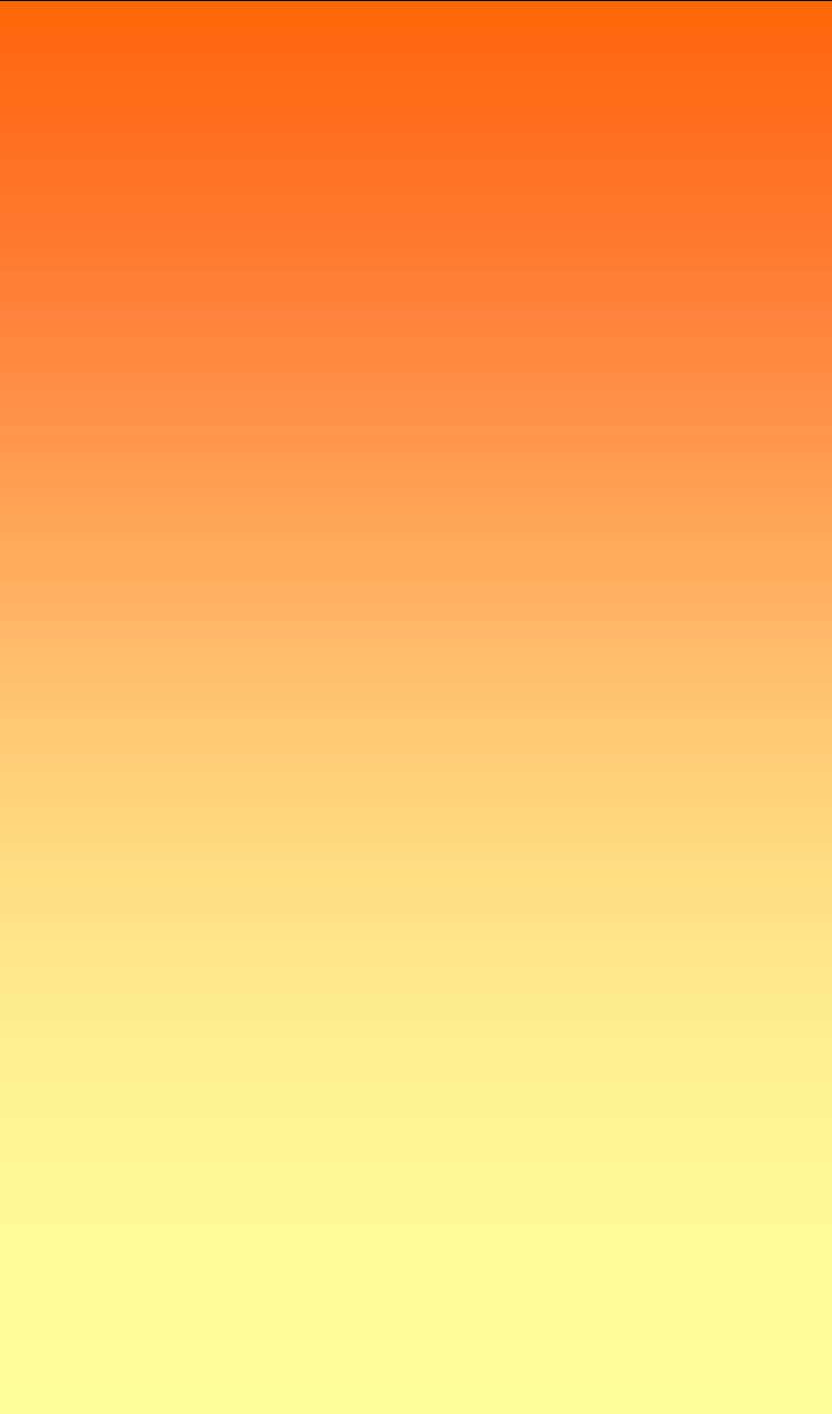 Orange Gradient 桌布 壁紙 — 平滑漸變壁紙，從火橙色過渡到柔和黃色，營造溫暖發光效果。