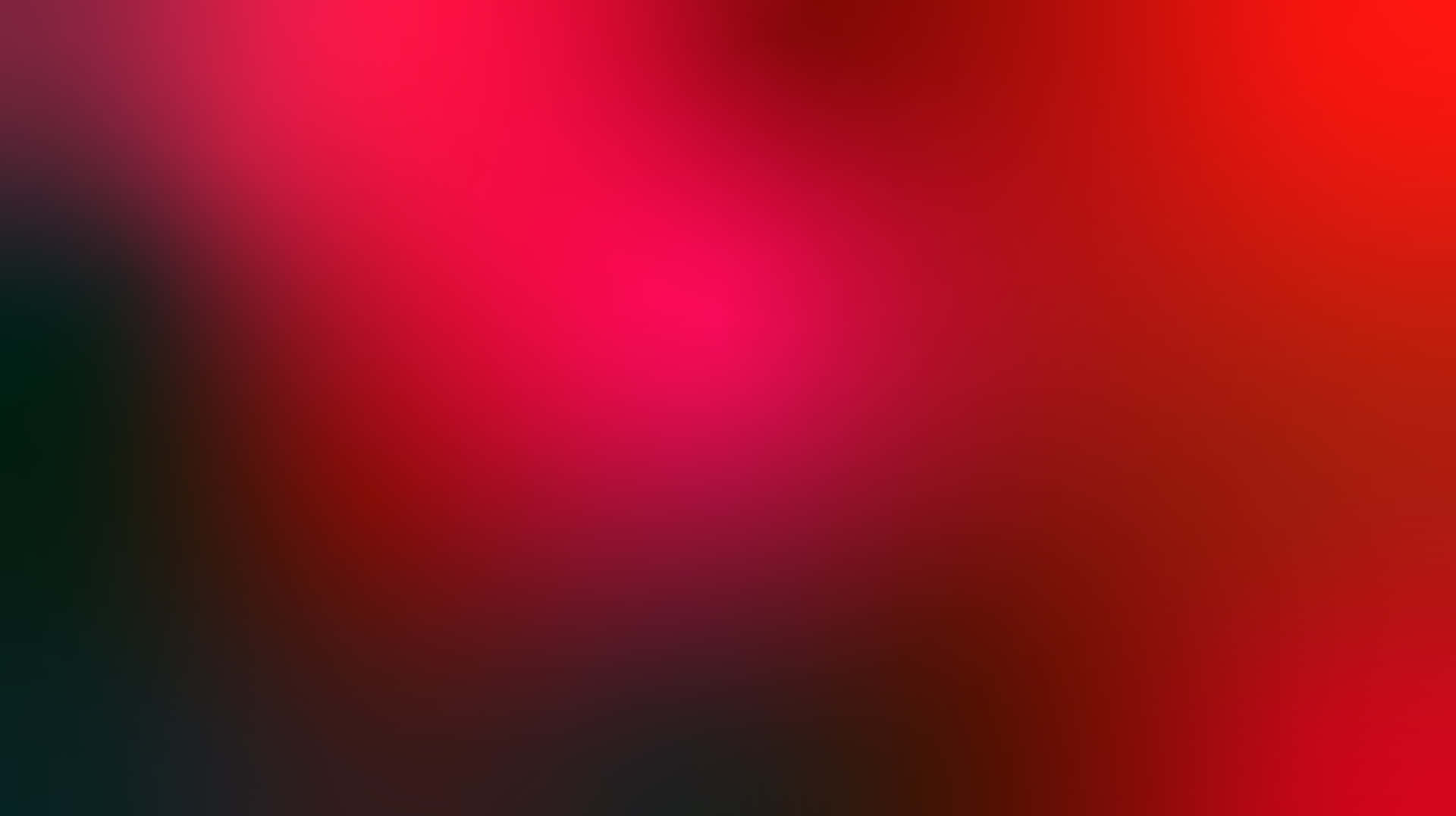 Dark Black Shadow Red Gradient Background 壁紙 — 平滑漸變從深紅色過渡到洋紅色和深綠色，呈現柔和的抽象模糊效果。