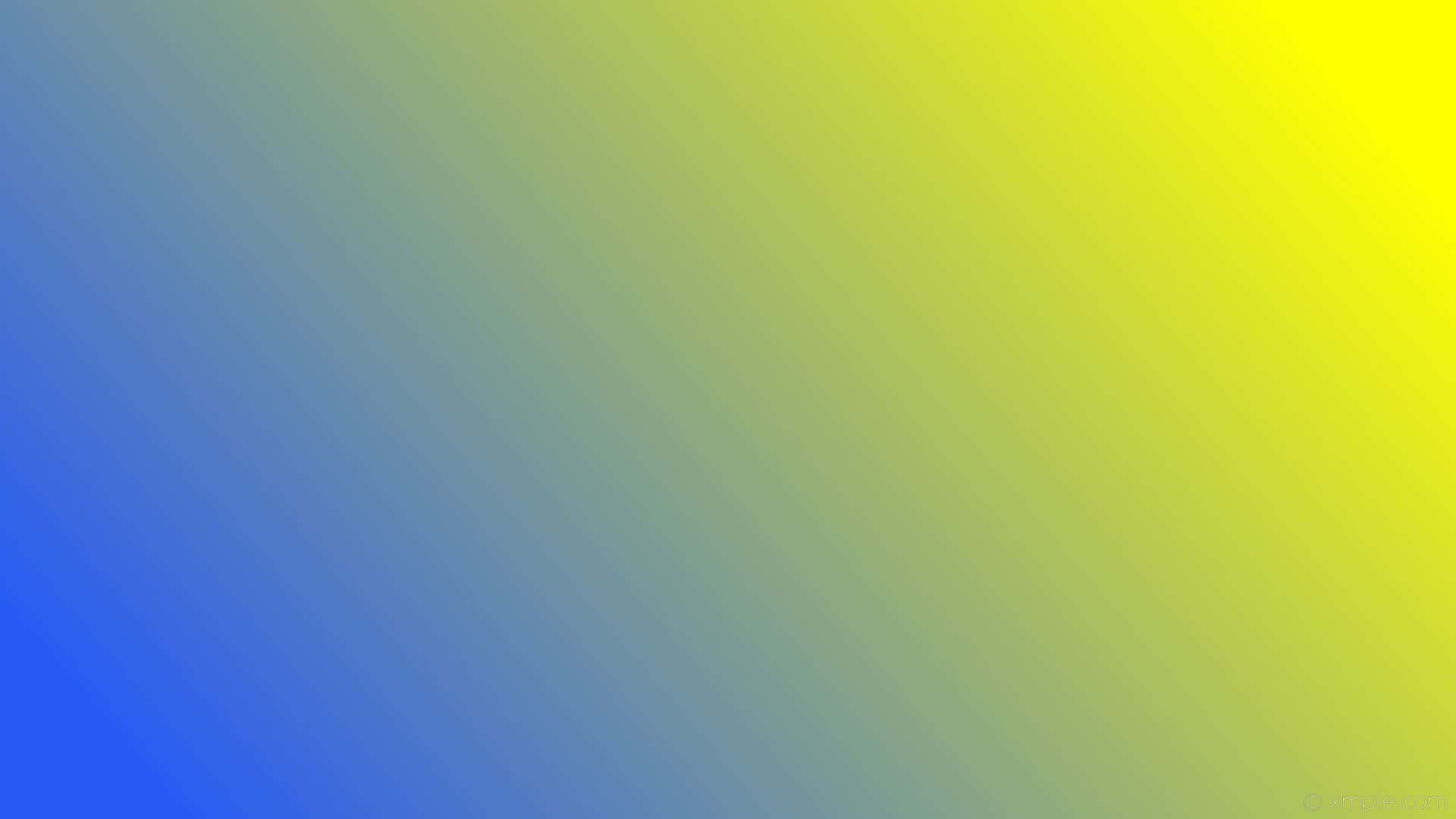 Yellow Gradient 桌布 壁紙 — 平滑的對角漸變從深藍色過渡到亮黃色，帶有微妙的對角線。