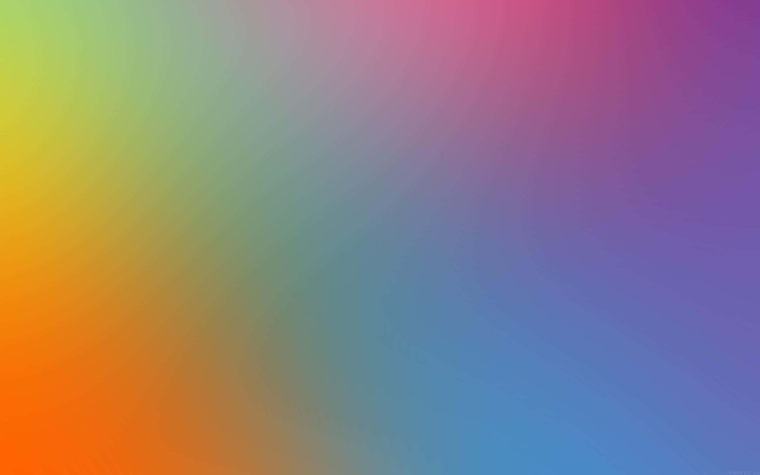 Rainbow Gradient 桌布 壁紙 — 平滑的漸變色彩，從橙色到紫色流過畫布。