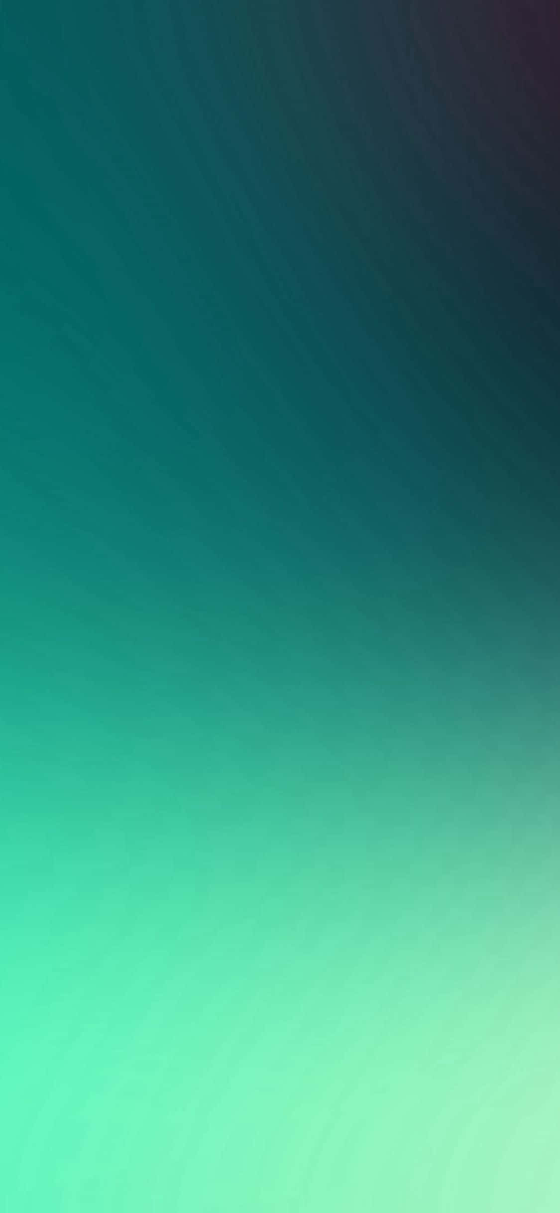 Smart Phone 桌布 壁紙 — 平靜的漸層壁紙，從青綠色過渡到薄荷綠色，帶有柔和的漩渦筆觸紋理。