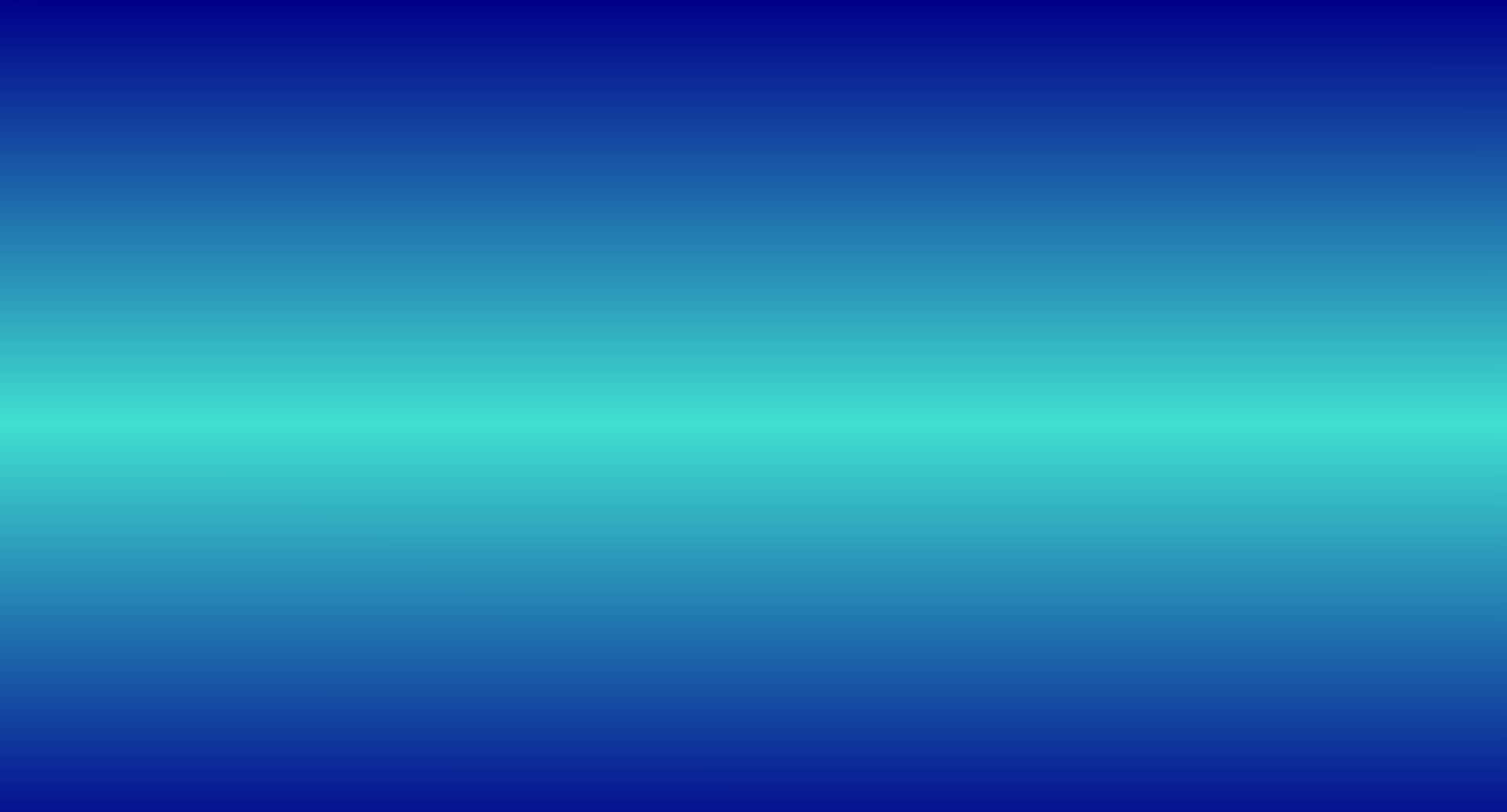 Gradient Blue 桌布 壁紙 — 平靜的漸層桌布，從深藍色過渡到充滿活力的青綠色，帶有水平發光帶。