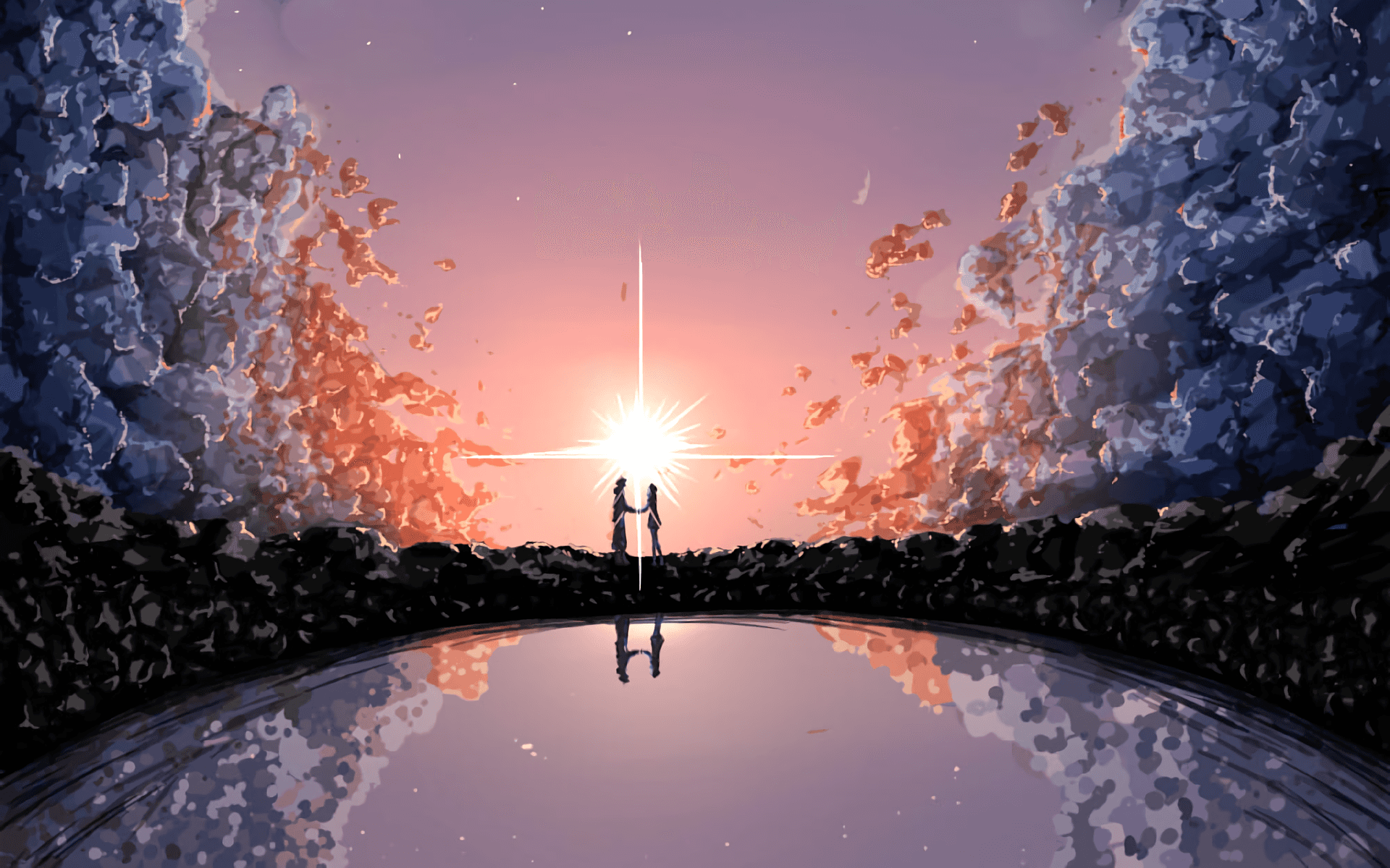 「年輕的愛戀沒有界限」 壁紙