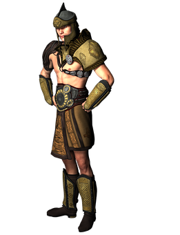 幻想女戰士鎧甲 壁紙