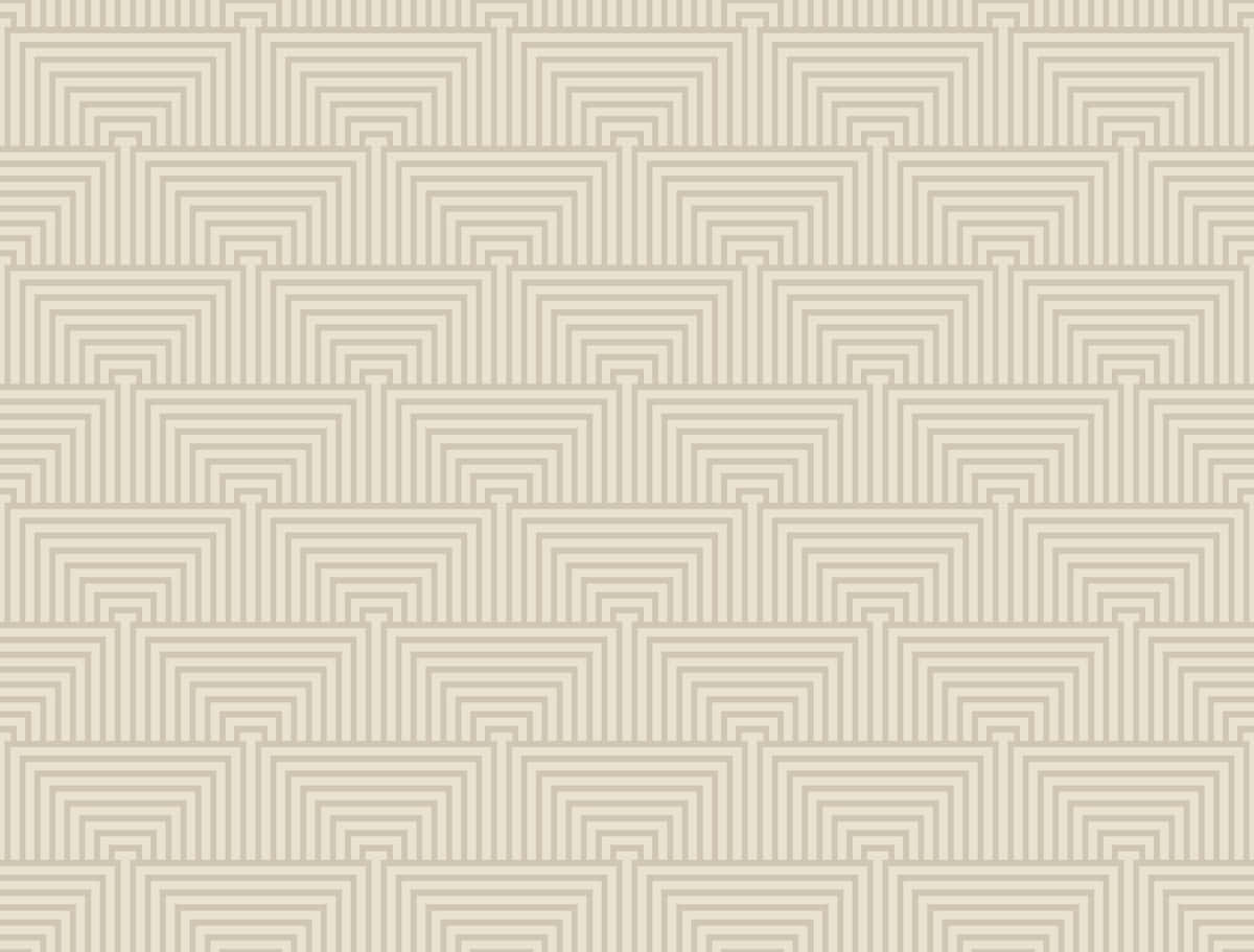 Kinetic Art 桌布 壁紙 — 幾何圖案壁紙，以米色和奶油色重複矩形圖案，呈現簡約設計。