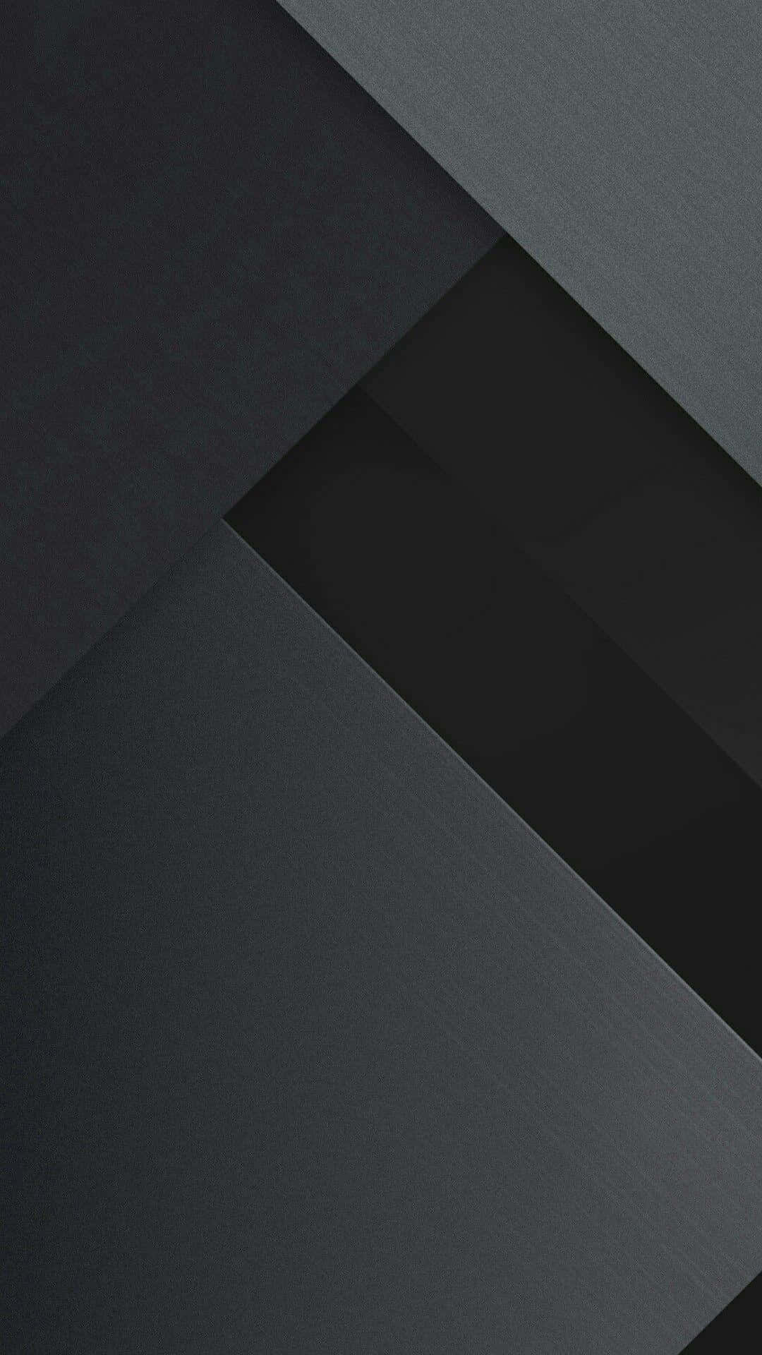 Dark Gray 桌布 壁紙 — 幾何抽象壁紙，採用極簡現代設計，帶有重疊的深灰色紋理面板。