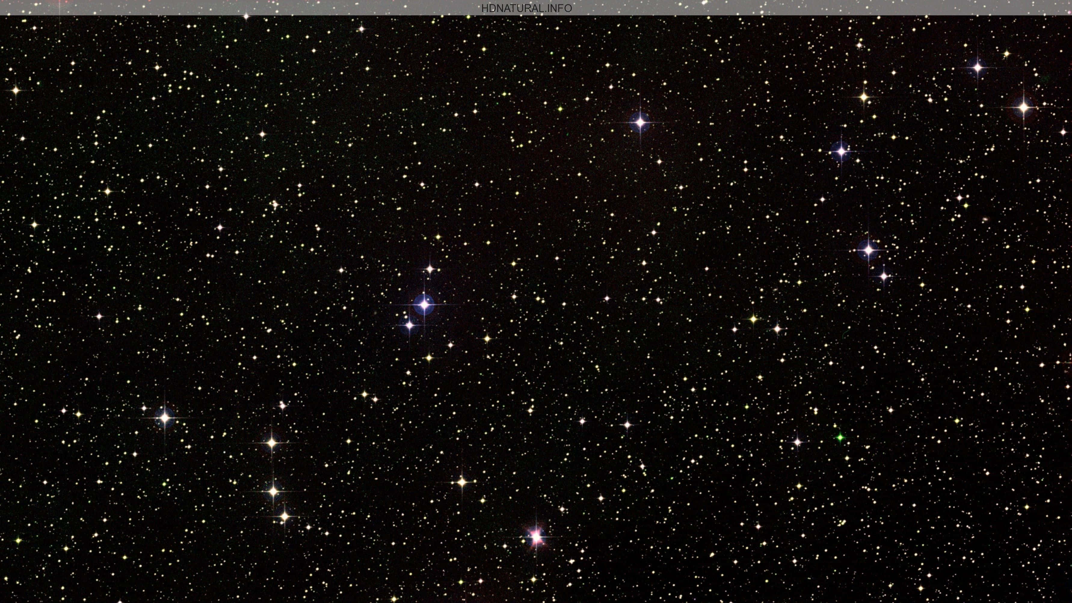 Stars Computer 桌布 壁紙 — 廣闊的星場，無數閃爍的星星在深邃的黑色宇宙背景下。