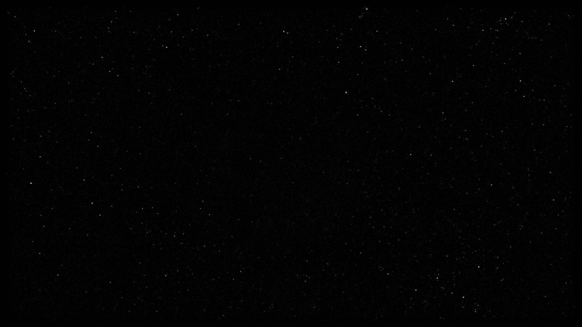 桌布 壁紙 — 廣闊的黑色天空中點綴著無數細小的白色星星，營造出寧靜的宇宙廣袤。