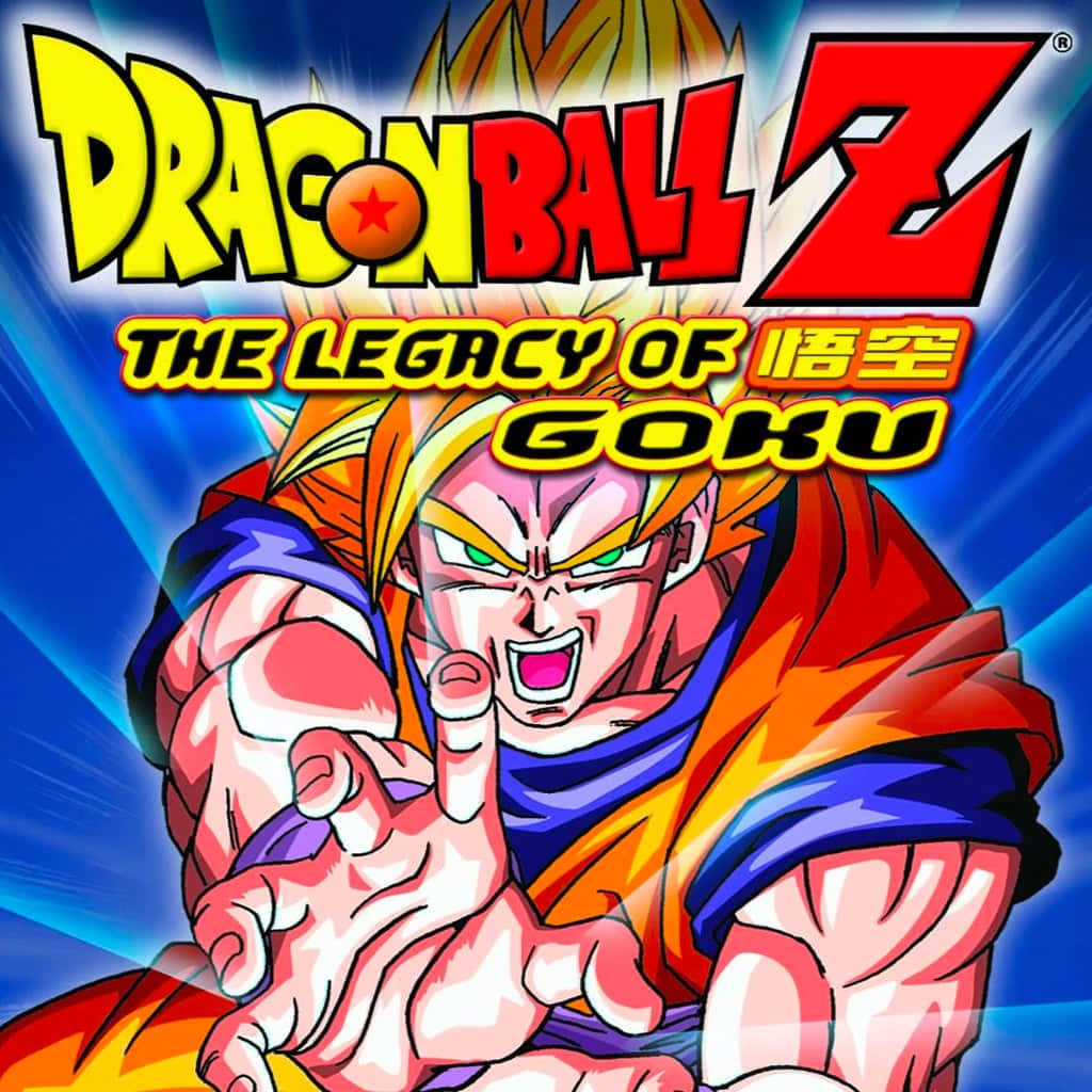 Dbz 桌布 壁紙 — 強大的動漫角色悟空以超級賽亞人形態咆哮，頭髮發光，眼神銳利，背景是動態的藍色。