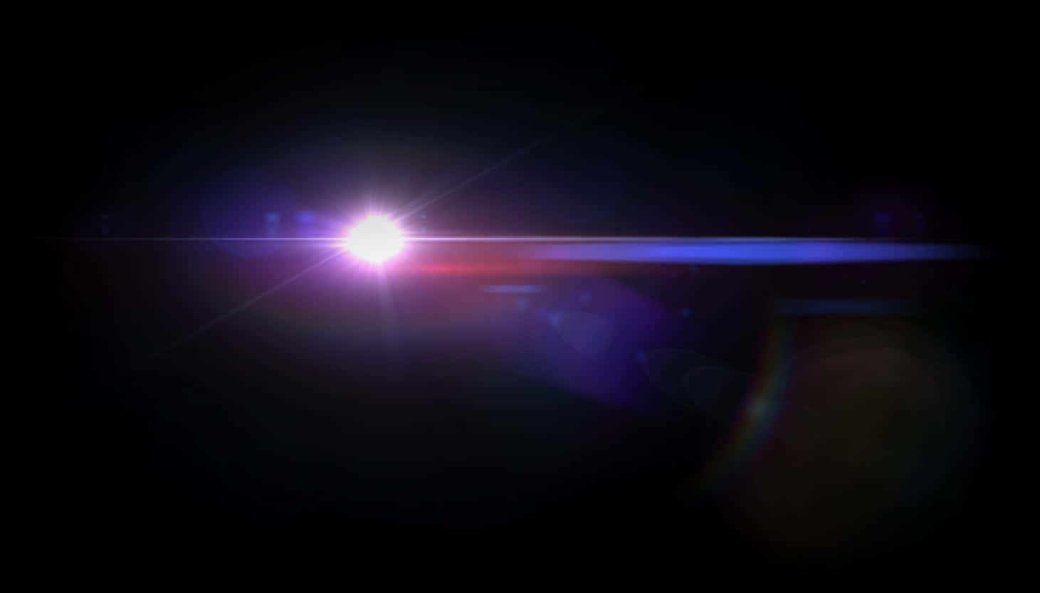 強烈鏡頭眩光效果 壁紙