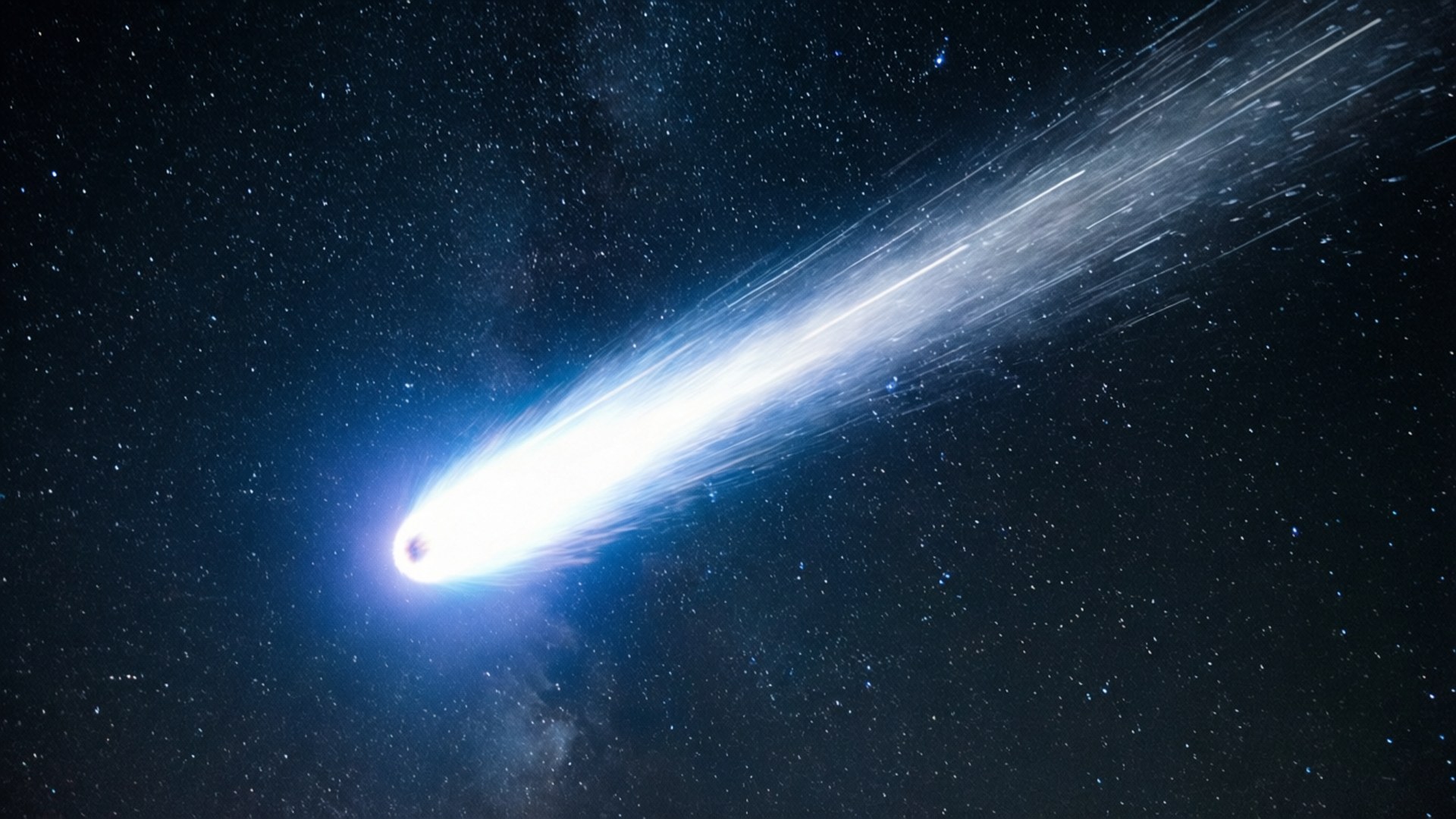 彗星劃過 壁紙