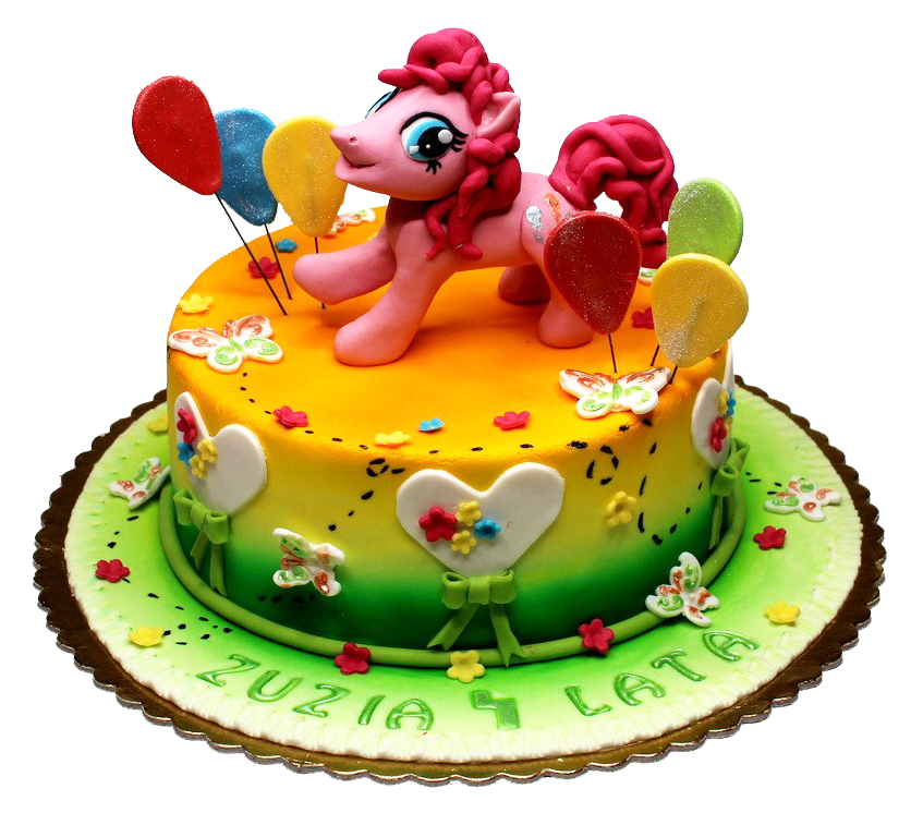 彩虹小馬主題生日蛋糕 壁紙