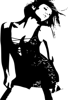 影子中的舞蹈表演 壁紙