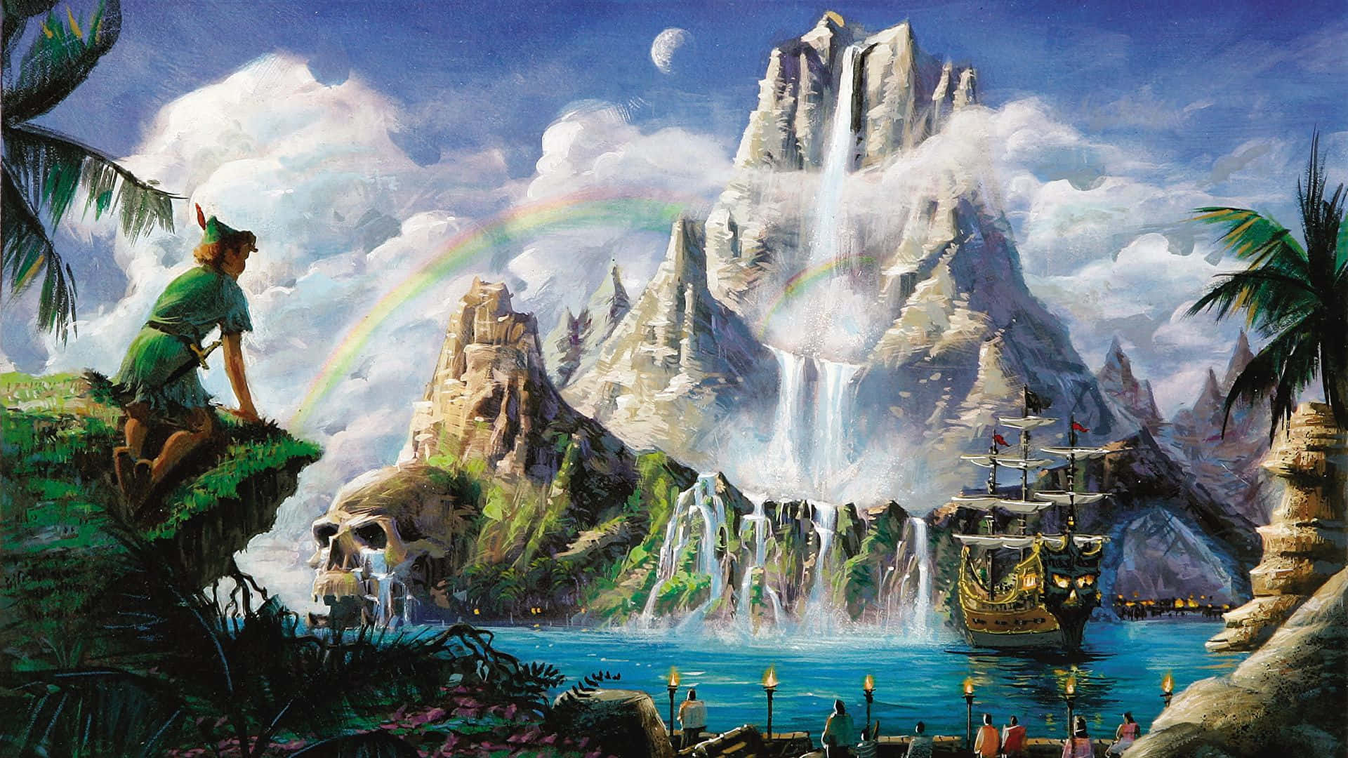 彼得潘背景 壁紙