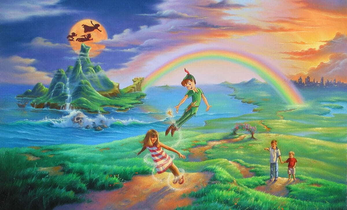 彼得潘背景 壁紙