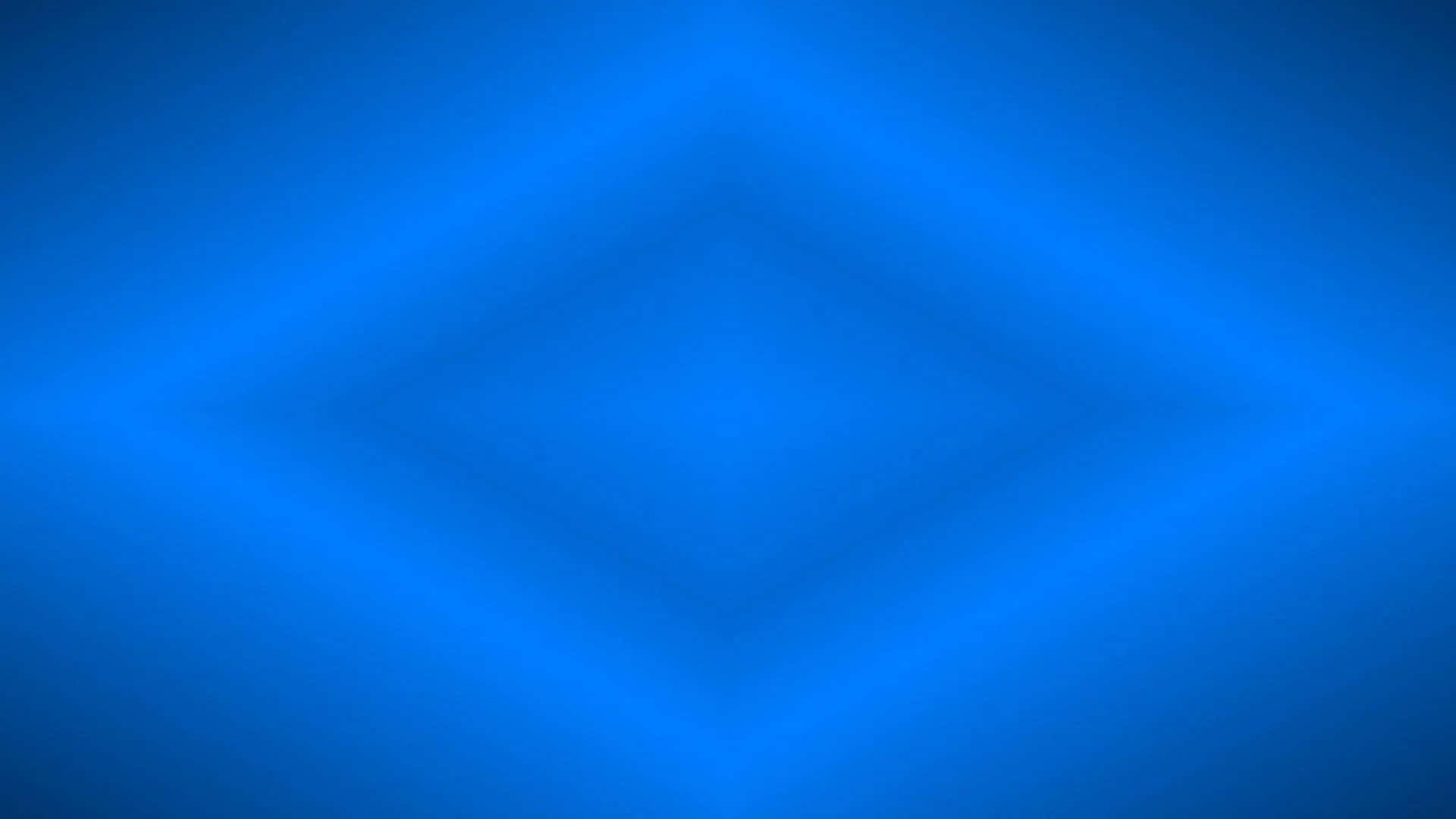 Gradient Blue 桌布 壁紙 — 從中心散發出柔和發光鑽石形狀的漸變藍色抽象背景。