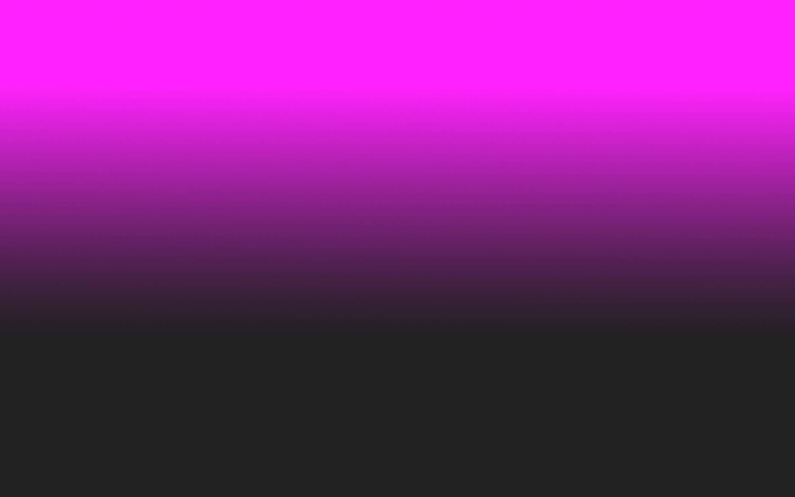 Pink Black 桌布 壁紙 — 從亮洋紅色到深黑色的平滑漸變，營造出大膽簡約的抽象背景。