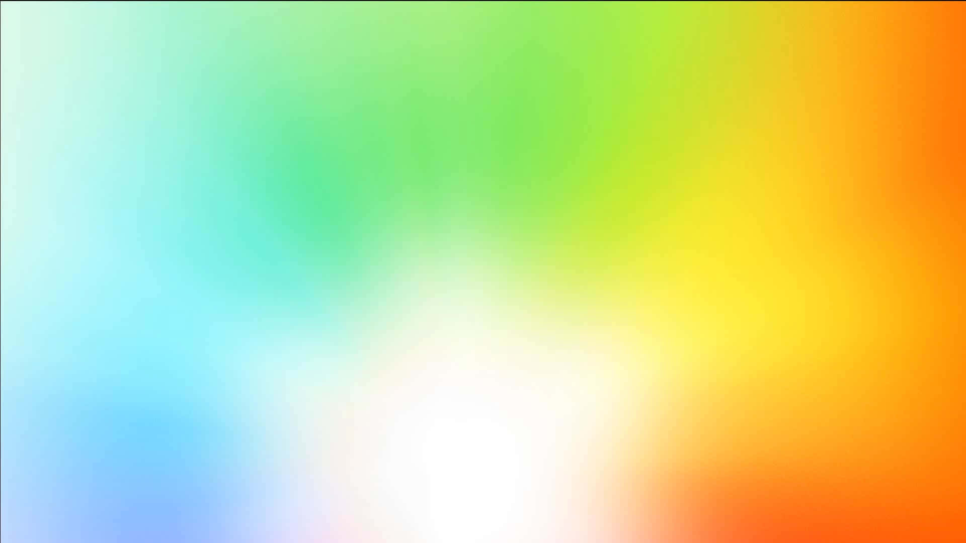 抽象 桌布 壁紙 — 從冷藍色到暖橙色的柔和漸變，配以明亮的白色中心，營造出舒緩的抽象背景。