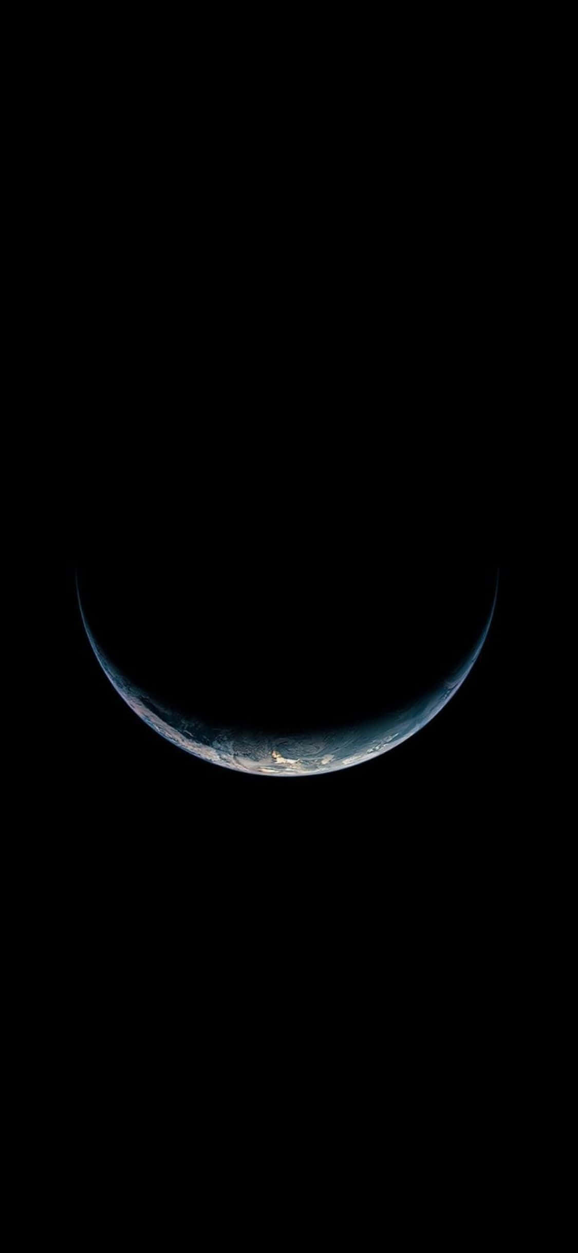 從太空俯瞰地球的景色 壁紙