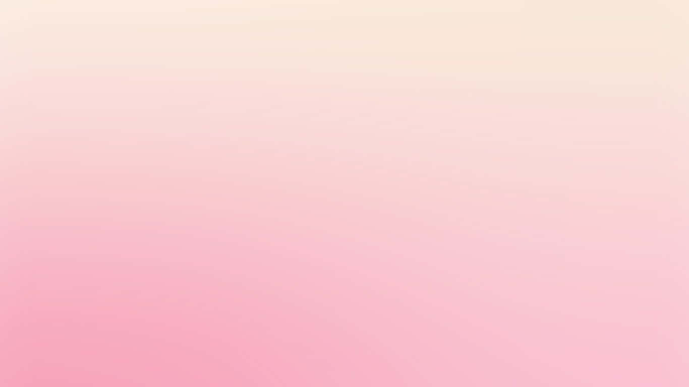 Kawaii Pink Aesthetic Desktop 桌布 壁紙 — 從柔和粉紅到奶白色的漸變，營造出寧靜平和的抽象背景。