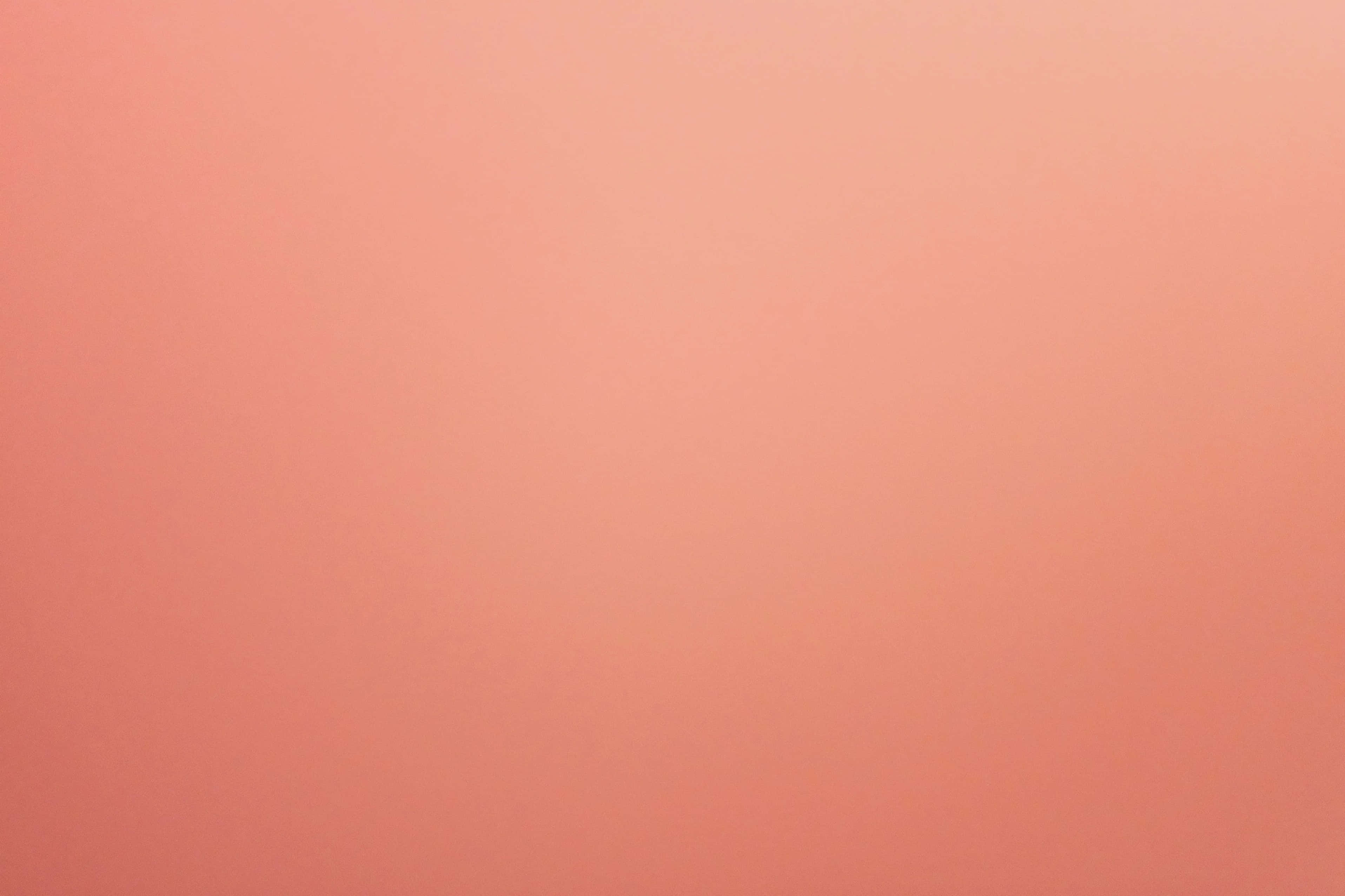 Peach Aesthetic 桌布 壁紙 — 從柔和蜜桃到溫暖珊瑚的平滑漸變，在極簡紋理表面上。