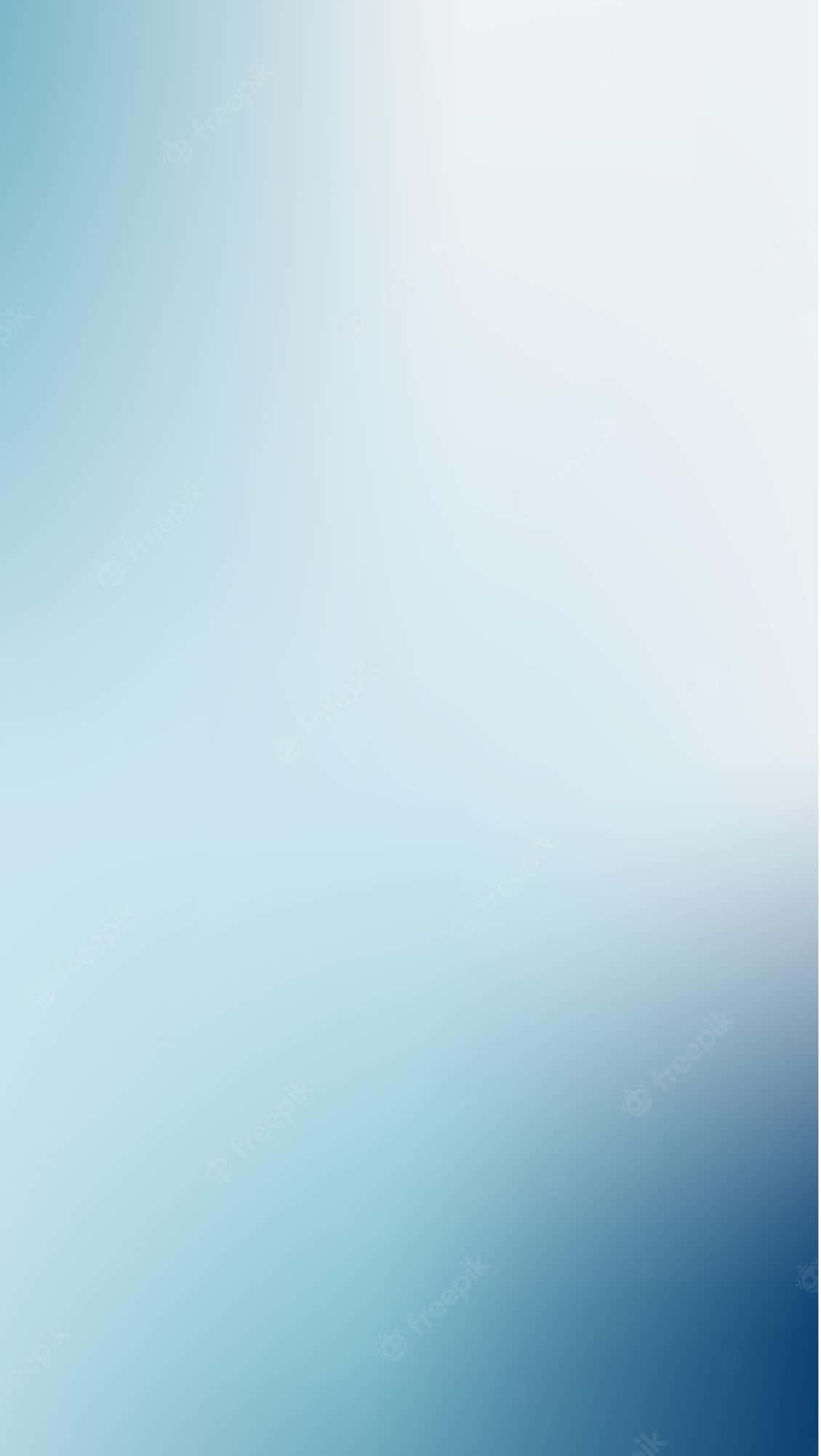 Blue And Gray 桌布 壁紙 — 從淡藍色到白色的柔和漸變，配上輕柔流動的漩渦，營造出平靜的抽象背景。