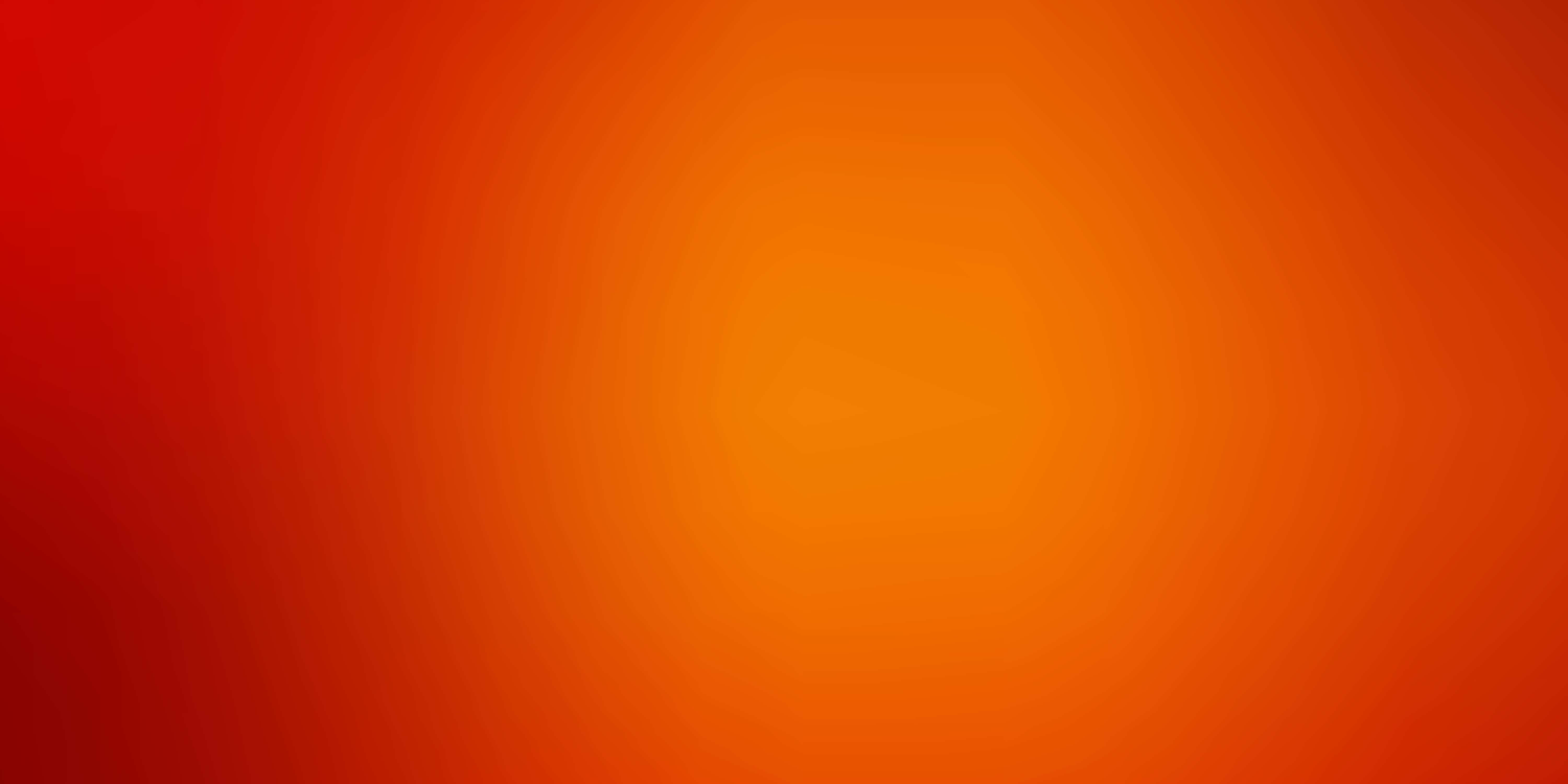 Light Orange 桌布 壁紙 — 從深紅色到亮橙色的平滑漸變，營造出溫暖發光的抽象背景。