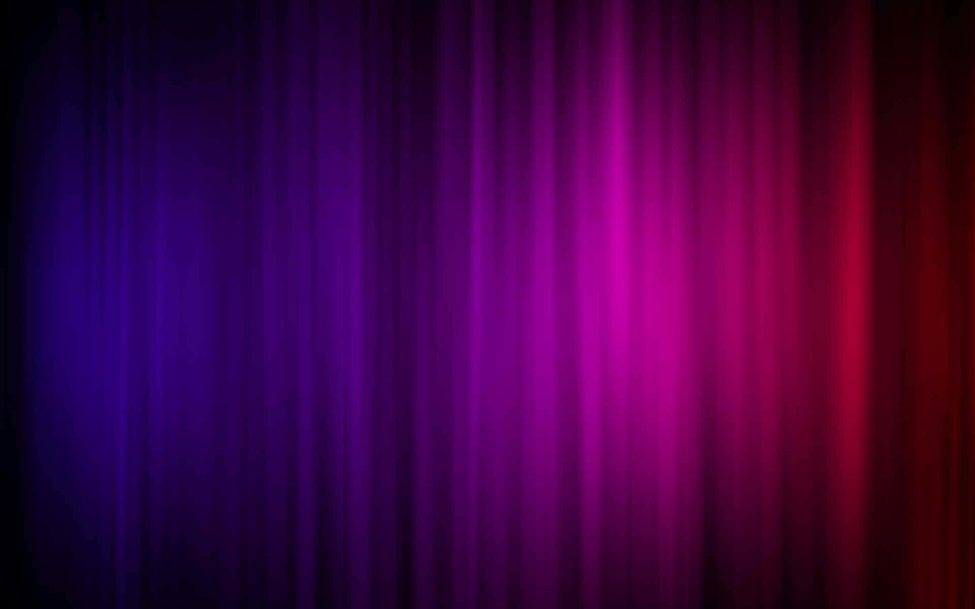 Gradient 桌布 壁紙 — 從深紫色到充滿活力的洋紅色的垂直漸變，在黑暗背景下從中心向外輻射。