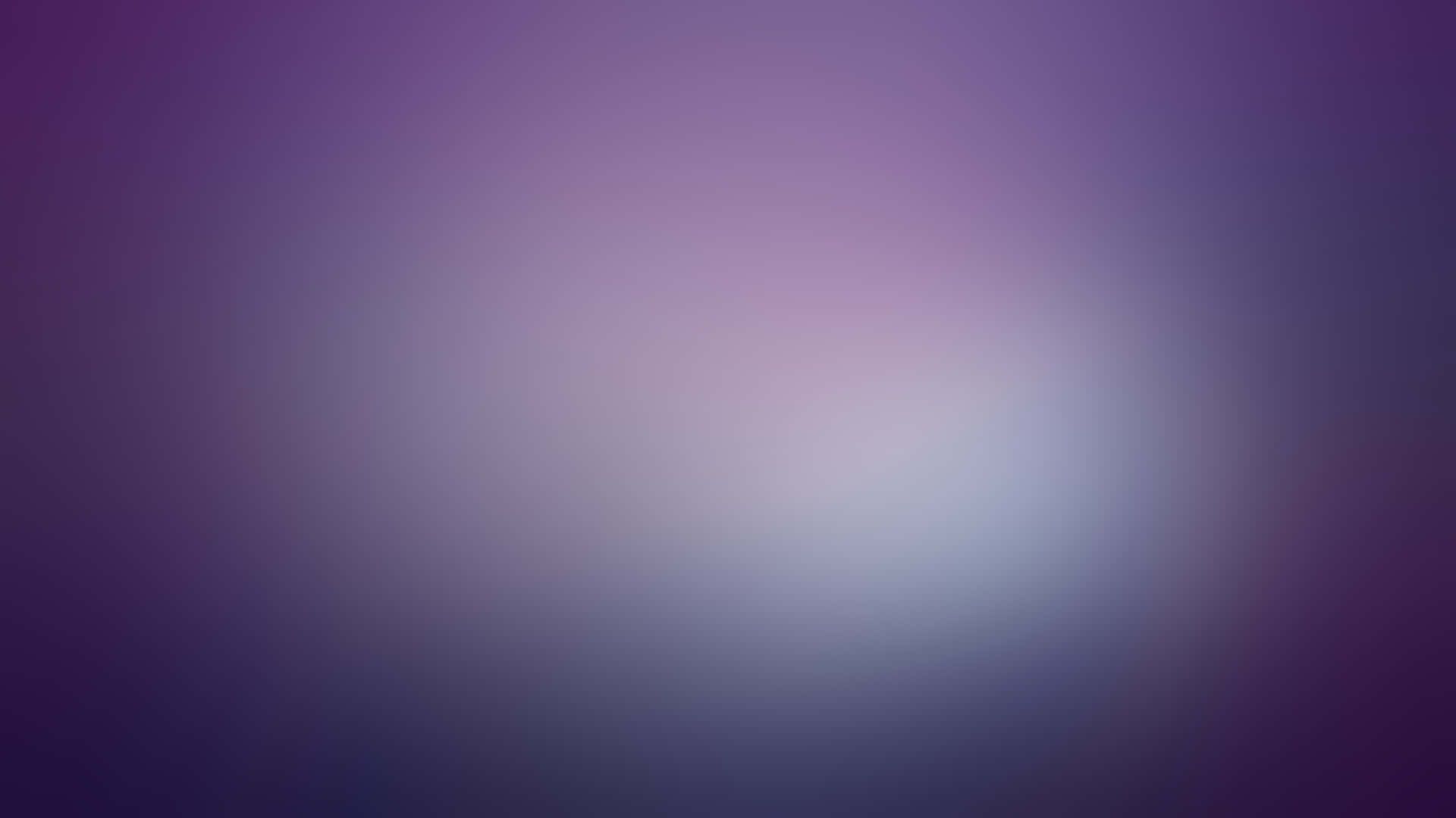 中央帶有光暈的柔和紫色到薰衣草色漸變背景。 — 彩色動畫 壁紙