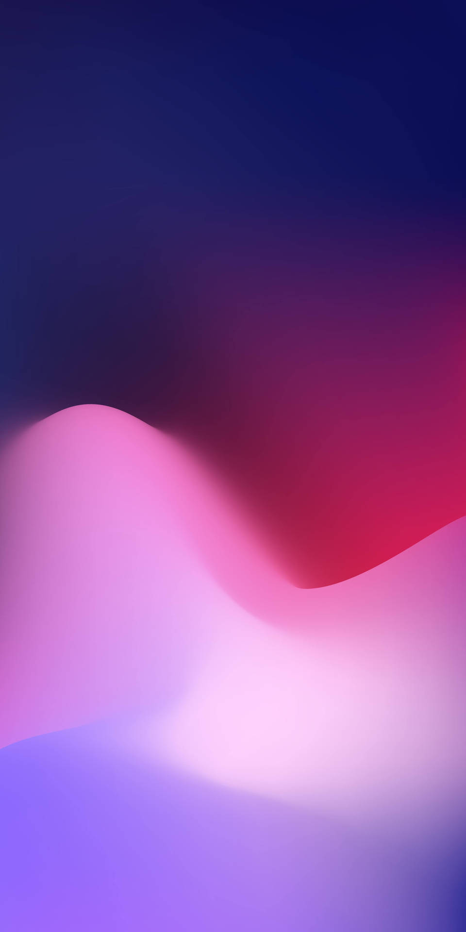 抽象數位藝術，帶有藍色、粉紅色和紫色的流動漸變 — Google pixel 壁紙