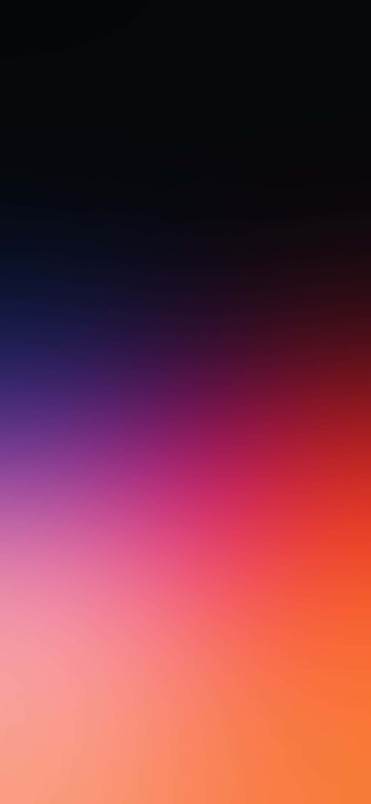 Dark Gradient 桌布 壁紙 — 從深黑色到充滿活力的橙色和紫色色調的平滑漸變。