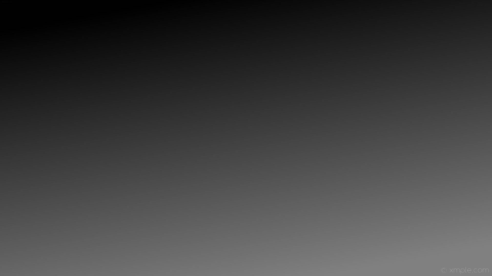 Gradient 桌布 壁紙 — 從深黑色到淺灰色的平滑漸變，營造出極簡抽象背景。