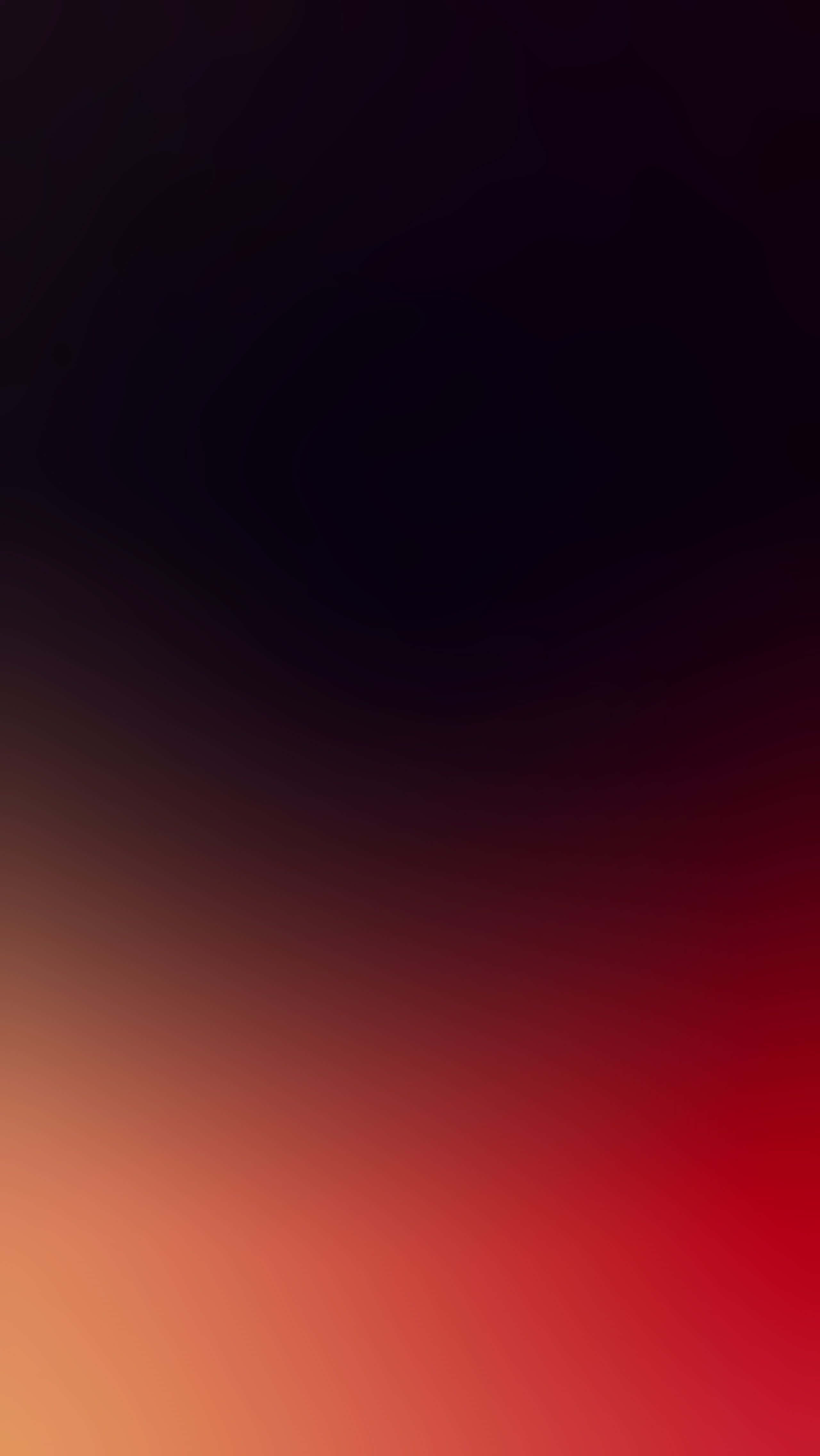 Red Ombre 桌布 壁紙 — 從深黑色到火紅色和溫暖橙色的平滑漸變，營造出宇宙或日落氛圍。