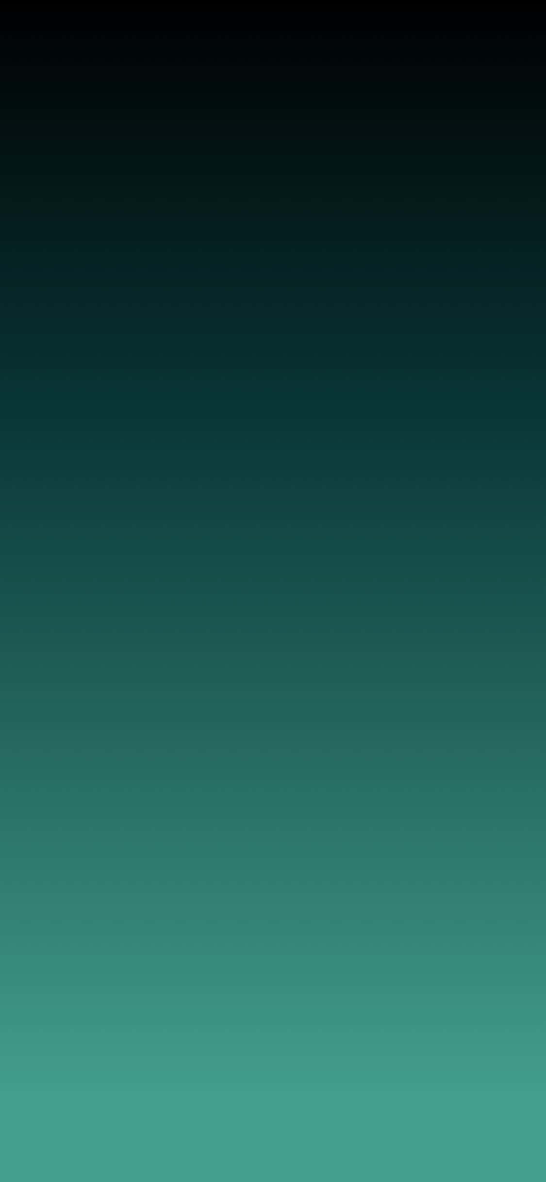 Dark Teal 桌布 壁紙 — 從深黑色過渡到充滿活力的青綠色的平滑垂直漸變。