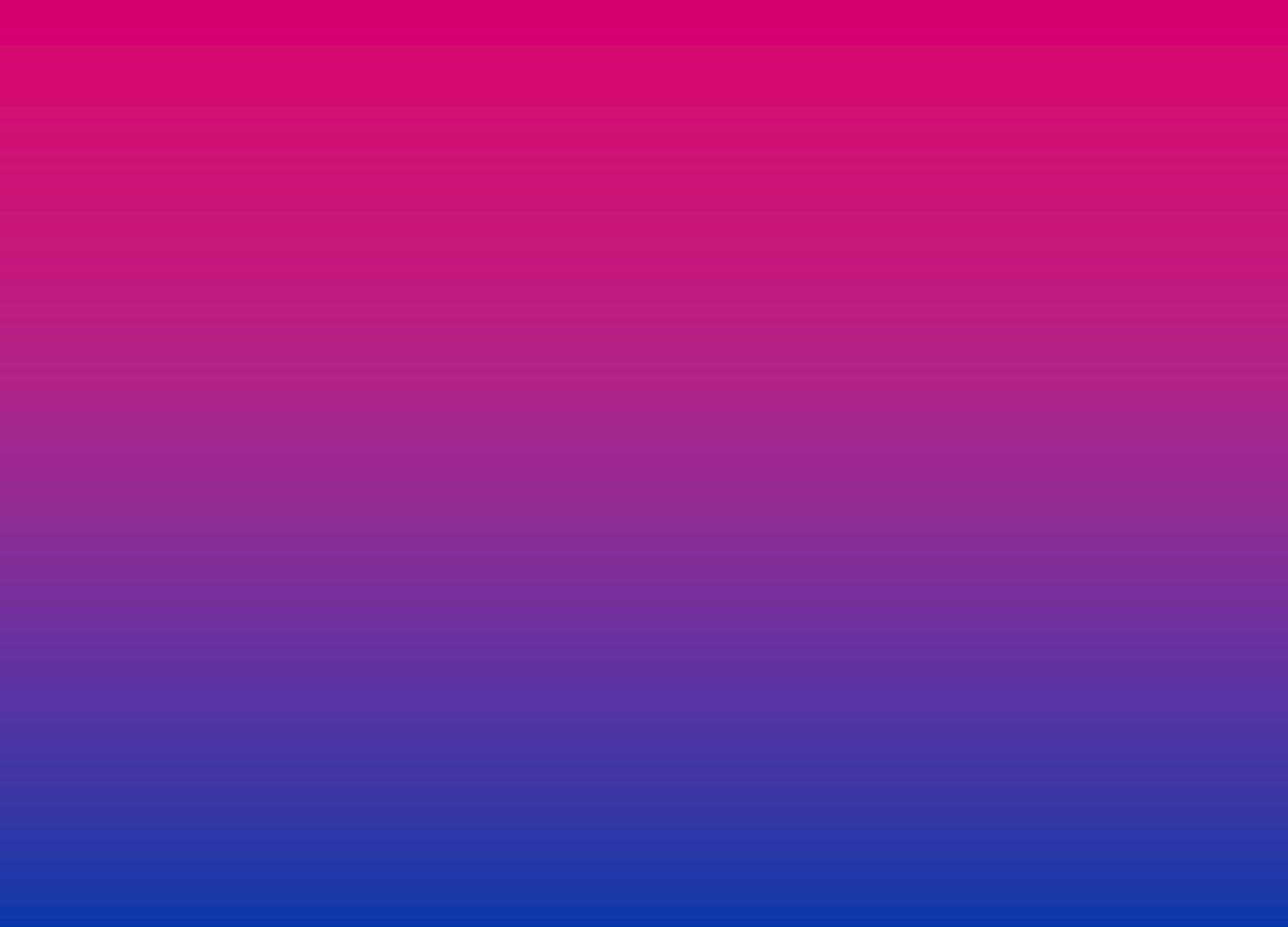Bisexual Flag 桌布 壁紙 — 從熱粉紅色過渡到深藍色、帶有微妙水平條紋的平滑漸變壁紙。