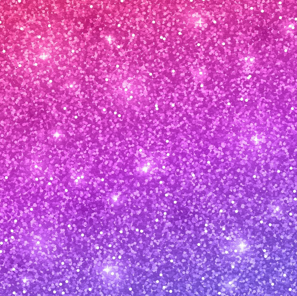 帶有閃爍亮點的鮮豔粉紅到紫色閃粉背景。 — 閃爍 GIF 壁紙
