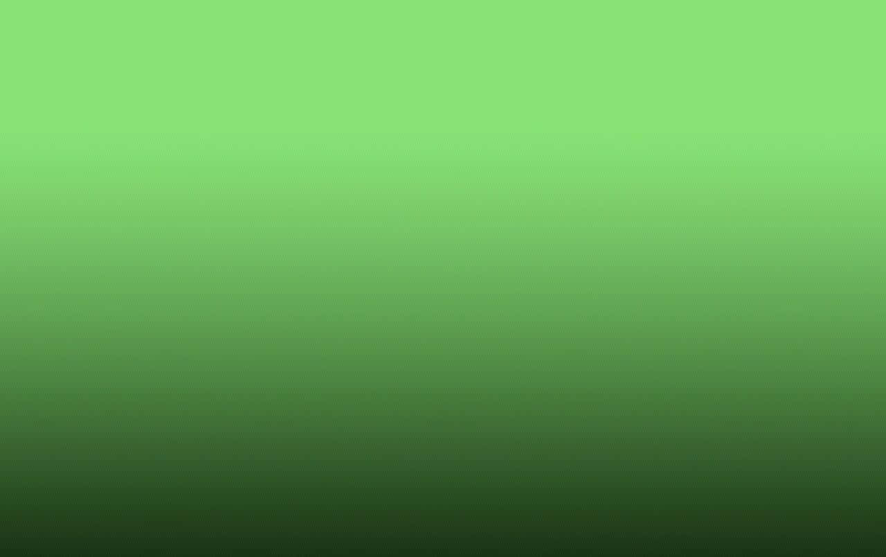 Green Gradient 桌布 壁紙 — 從頂部的亮萊姆綠色平滑過渡到底部的深森林綠色。