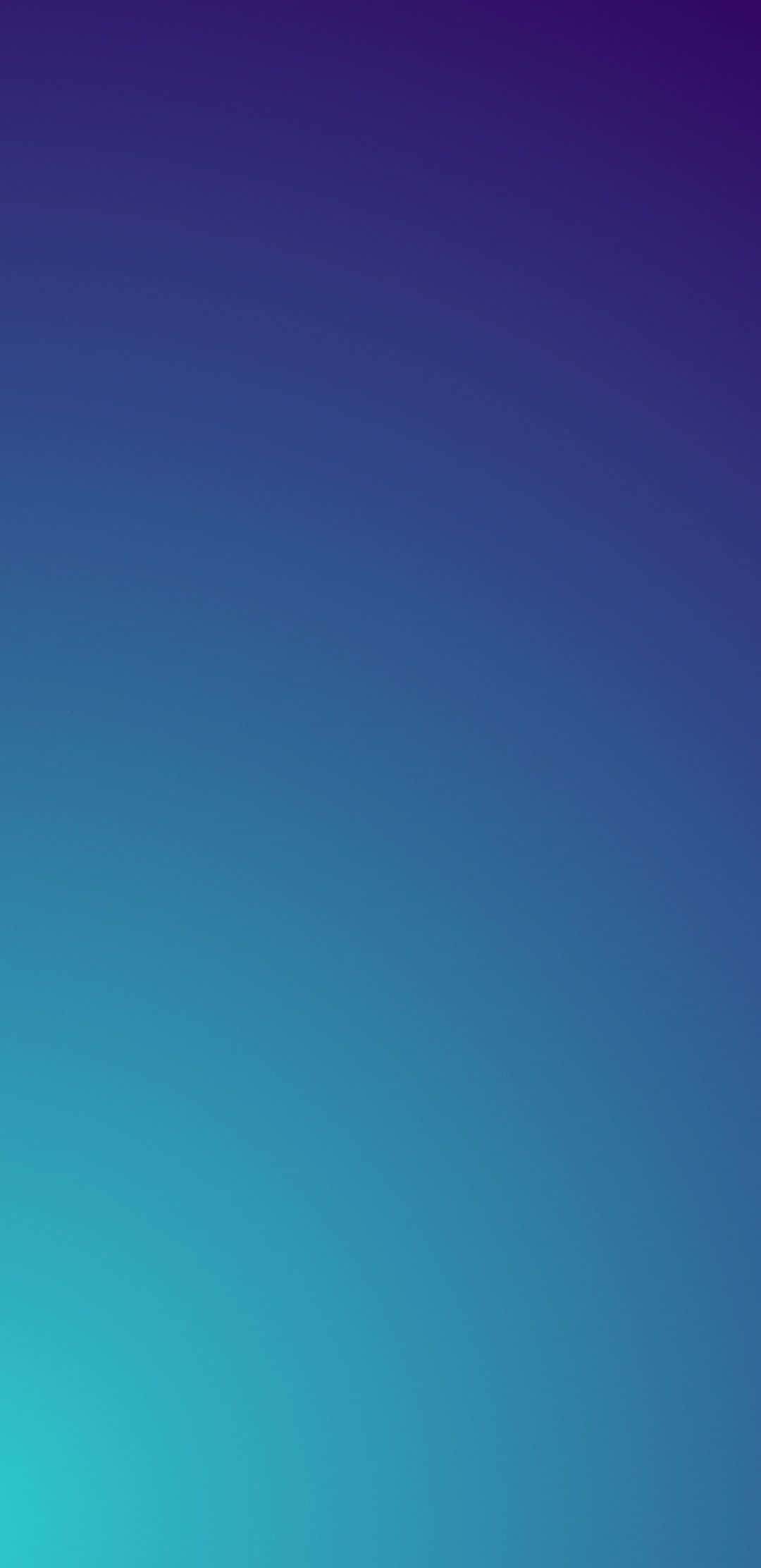 Blue Gradient 桌布 壁紙 — 從頂部的深紫色平滑過渡到底部的充滿活力的藍綠色。