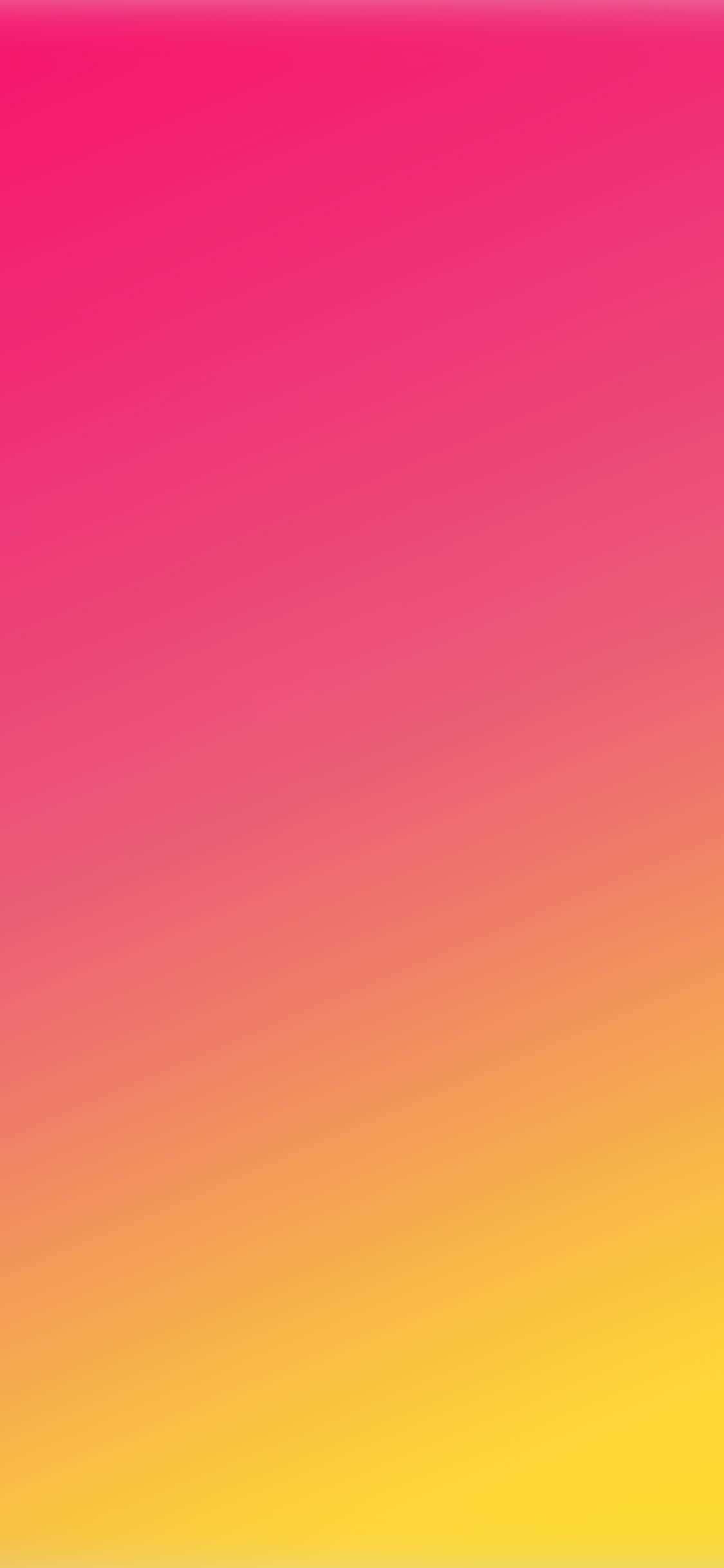 Pink And Yellow 桌布 壁紙 — 從頂部的鮮粉紅色到底部的亮黃色平滑垂直漸變。