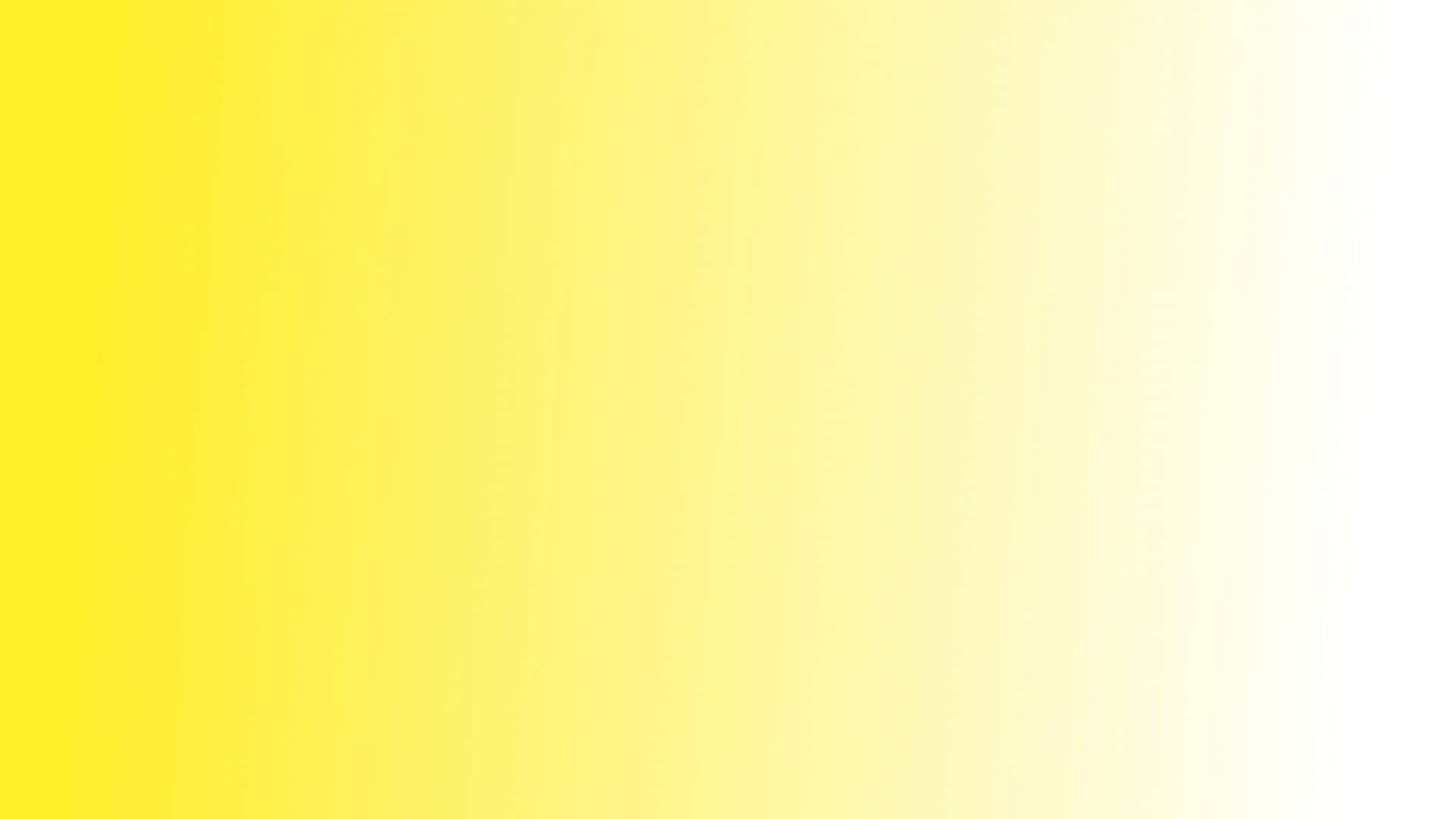 Yellow Gradient 桌布 壁紙 — 從鮮黃色到柔和白色的平滑漸變，營造出溫暖簡約的背景。