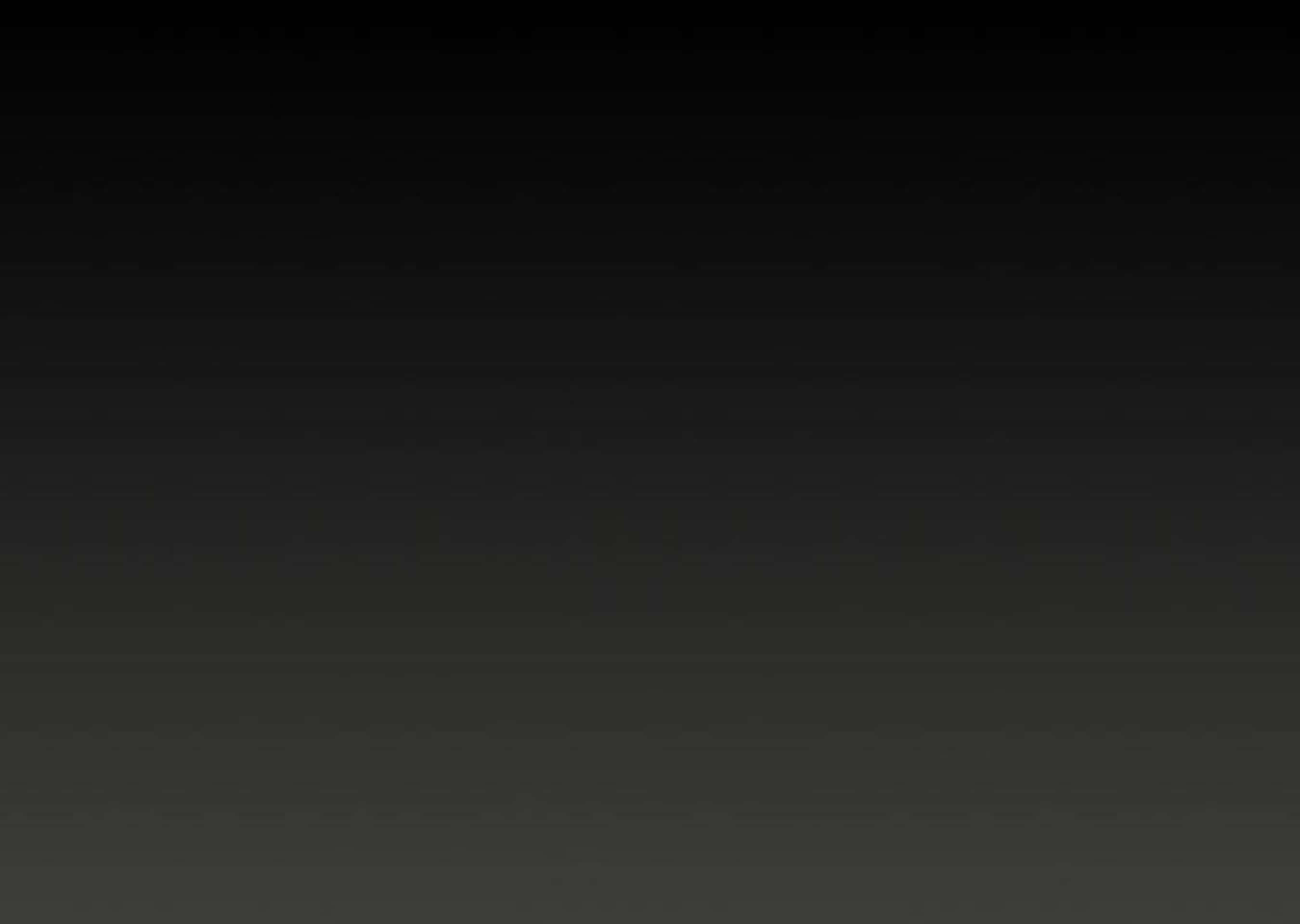 Gray Gradient 桌布 壁紙 — 從黑色漸變到炭灰色的暗色調，帶有微妙的水平條紋。