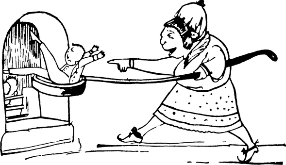 復古黑色剪影肖像 壁紙