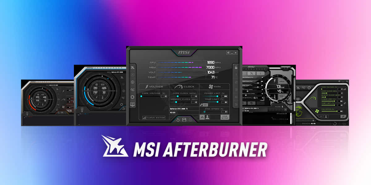 微星 Afterburner V1.1 壁紙