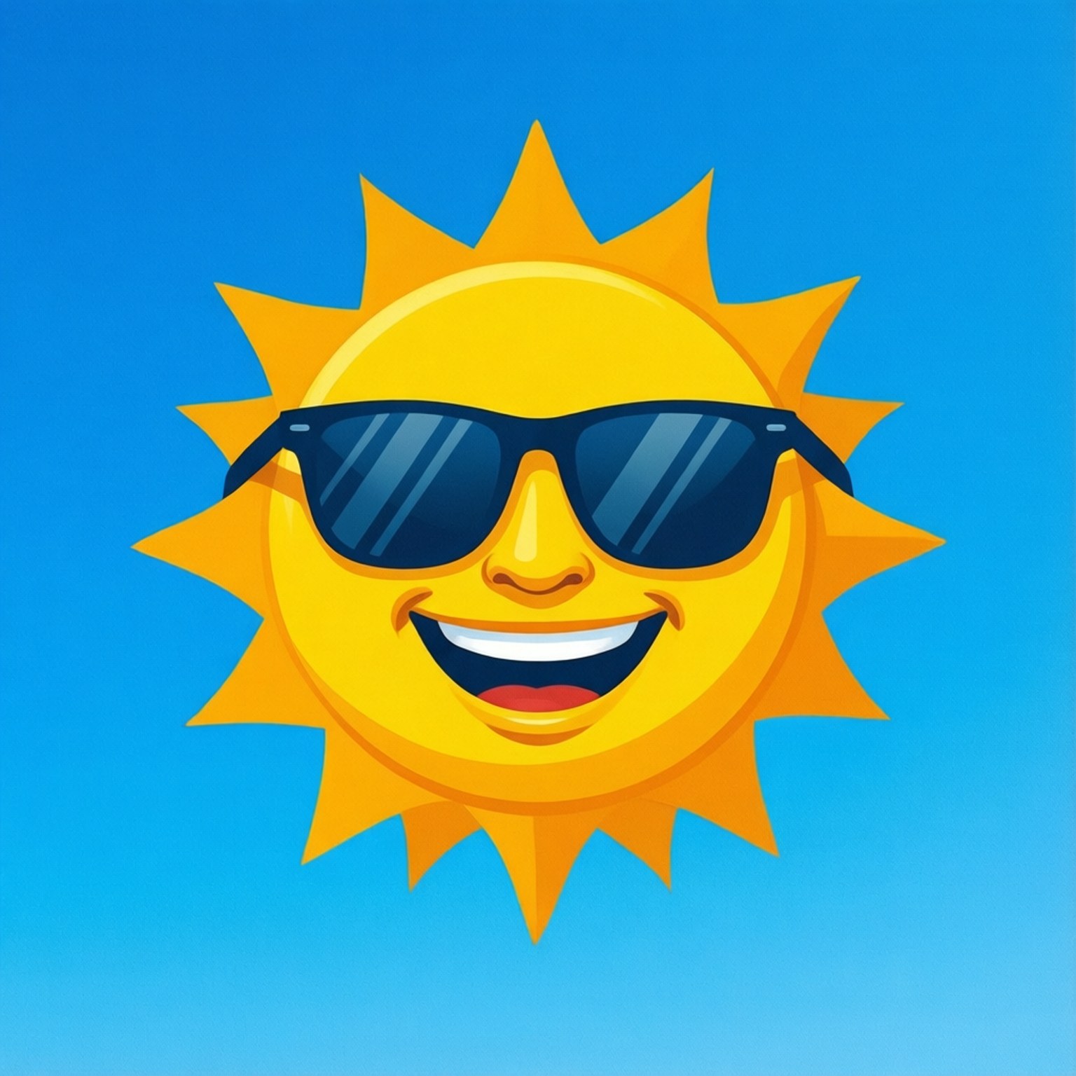 微笑夏日太陽 壁紙