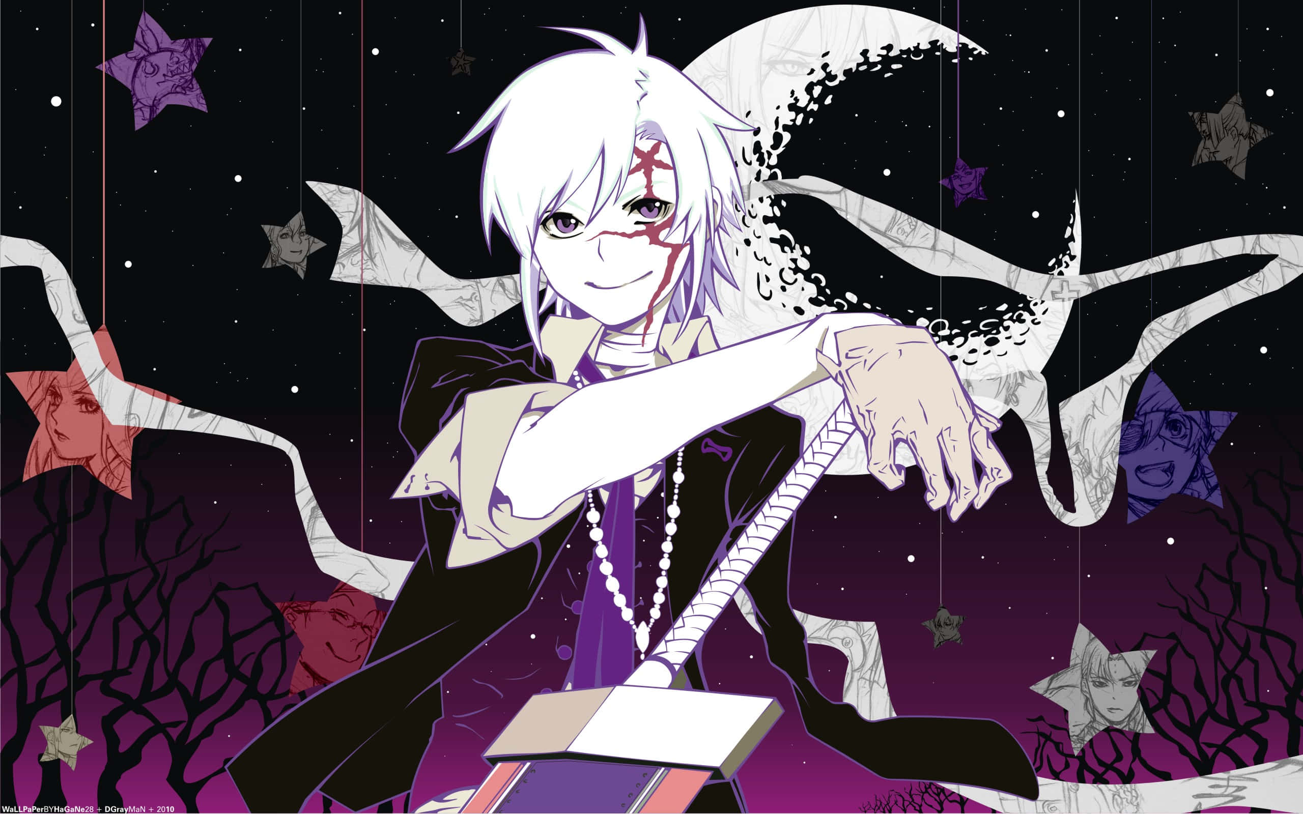 微笑的亞連·沃克 D.Gray-man 壁紙