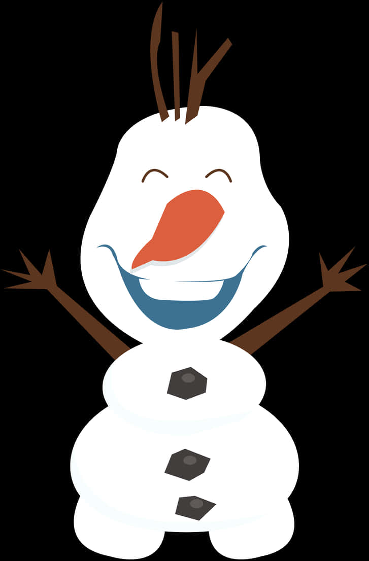 快樂雪人冰雪奇緣角色 壁紙