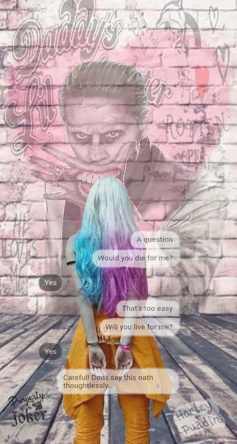 Love Joker And Harley Quinn Suicide Squad — 小丑 壁紙