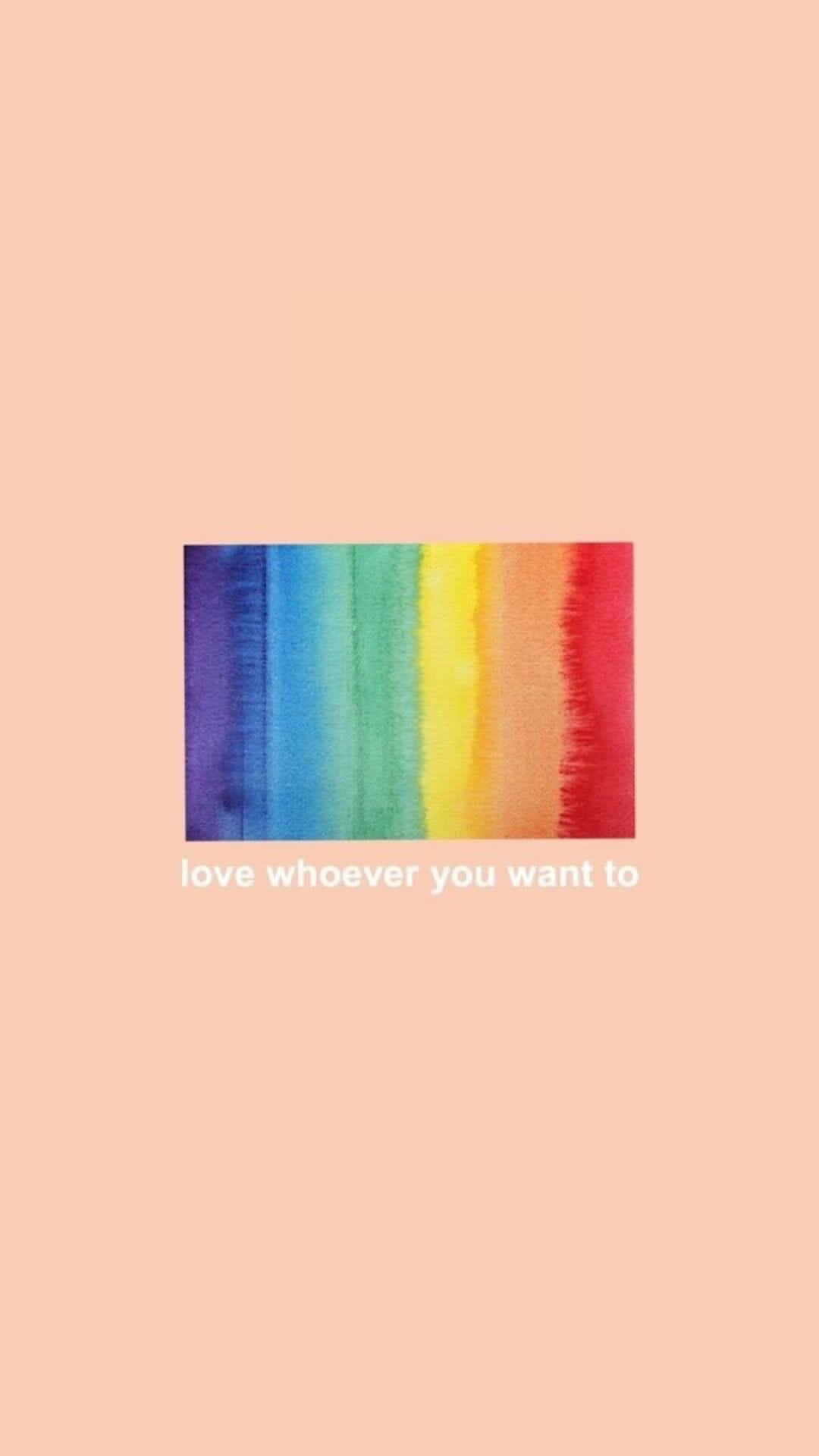 戀愛無界限 美學 LGBT 彩虹 壁紙
