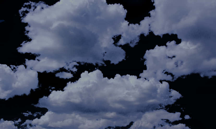 戲劇性的積雲形成 壁紙