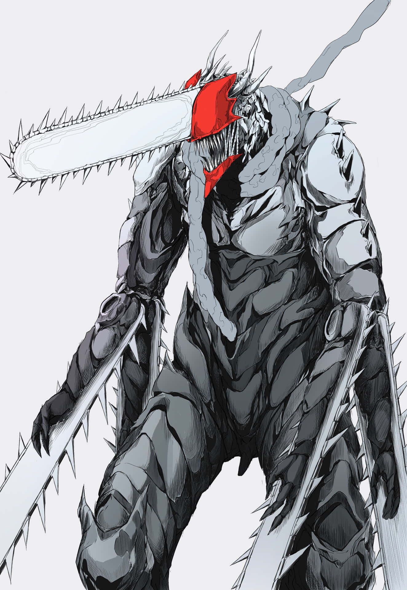 鏈鋸人手持武士刀 — 鏈鋸人 壁紙